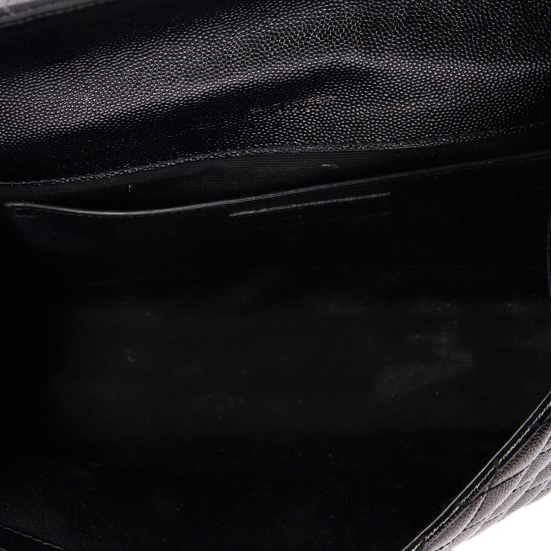 Classic Monogram Envelope Satchel Mixed Matelasse Leather Medium