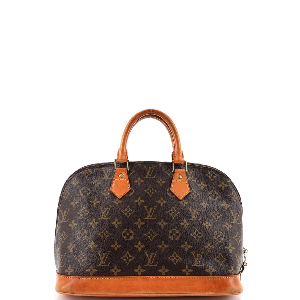 Vintage Alma Handbag Monogram Canvas PM