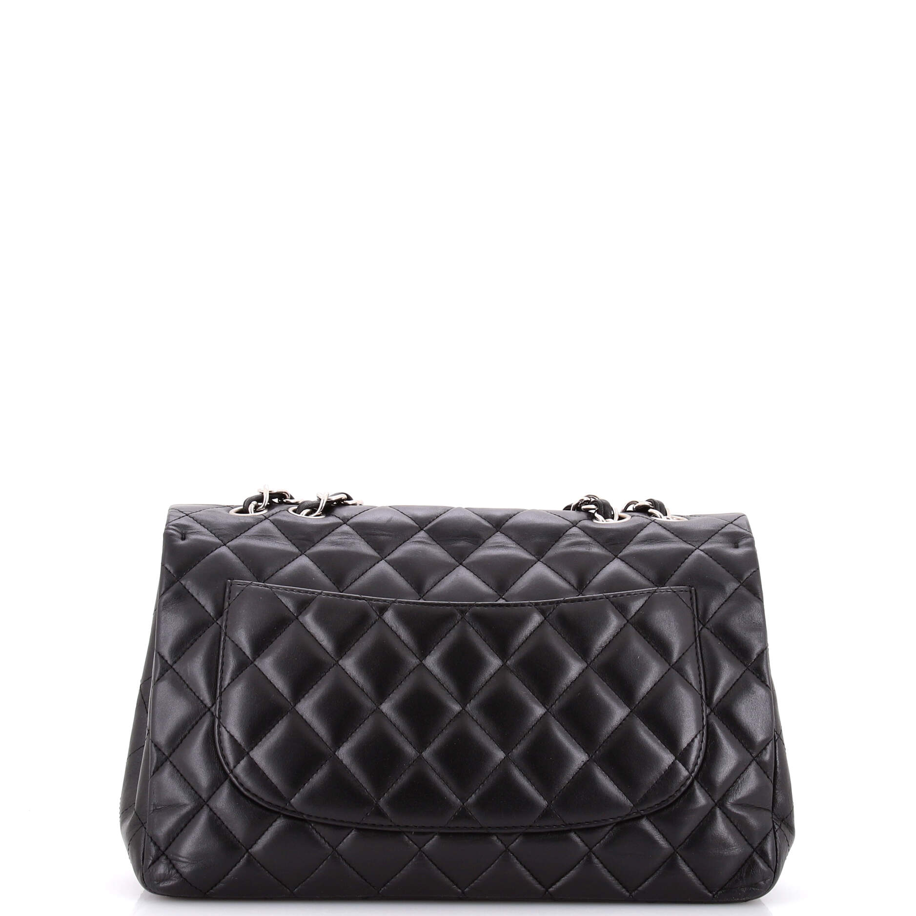 Classic Single Flap Bag Quilted Lambskin Jumbo
