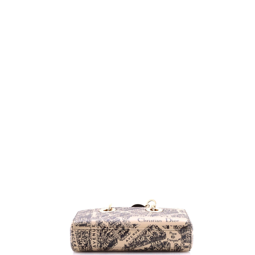 Lady D-Joy Bag Printed Leather Small