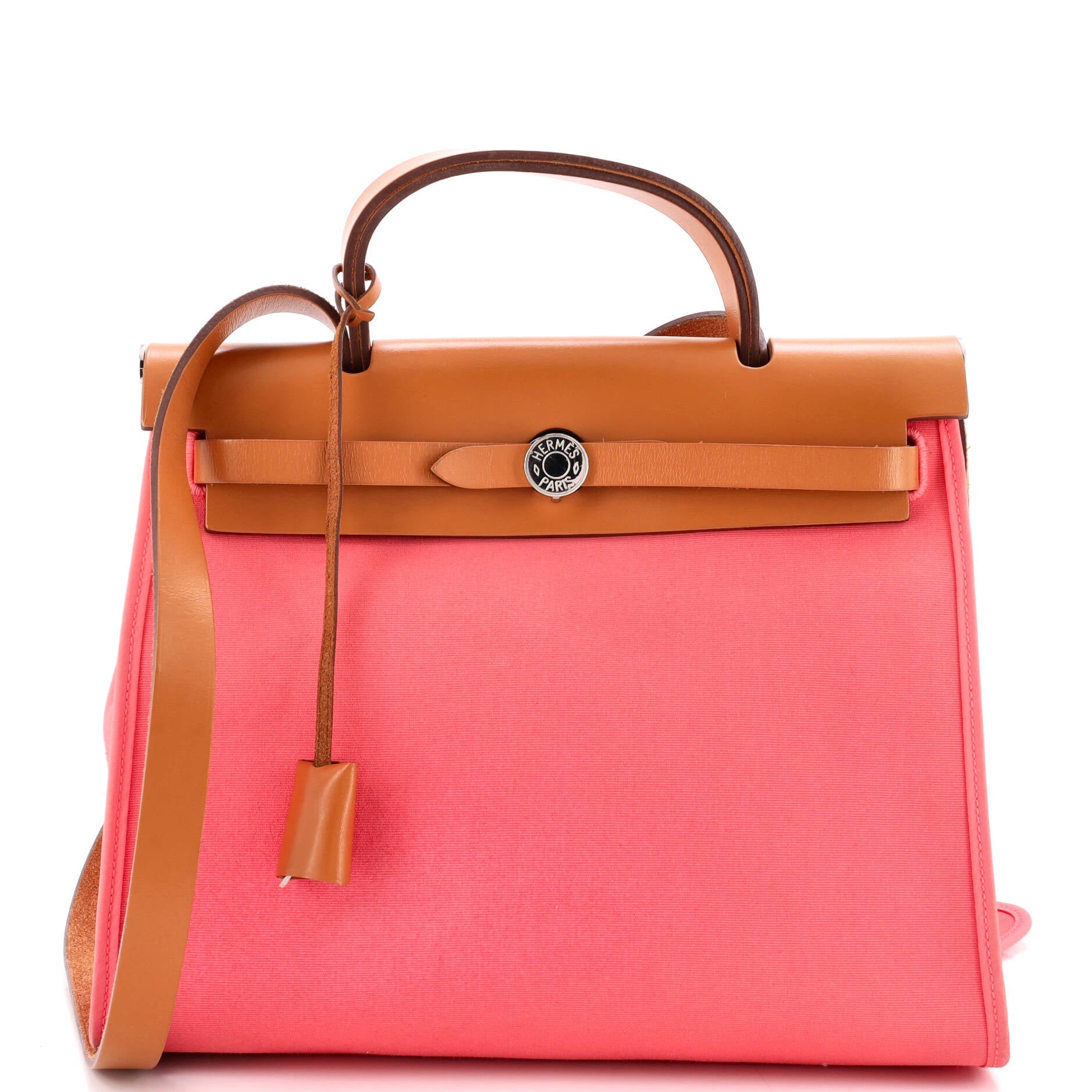 Herbag Zip Leather and Toile 31