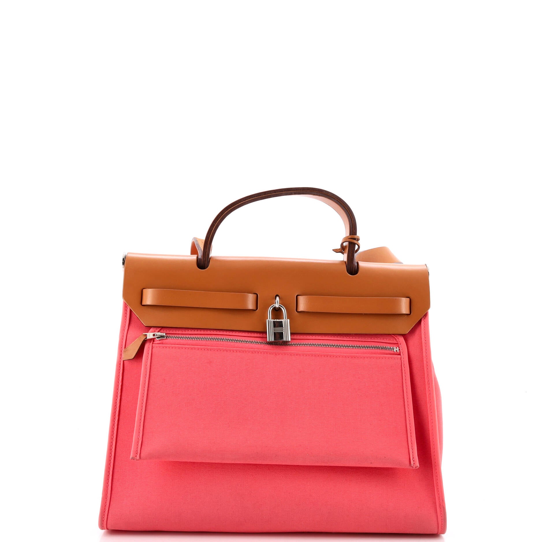 Herbag Zip Leather and Toile 31
