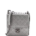 Chic Pearls Flap Bag Quilted Goatskin with Acrylic Beads Mini