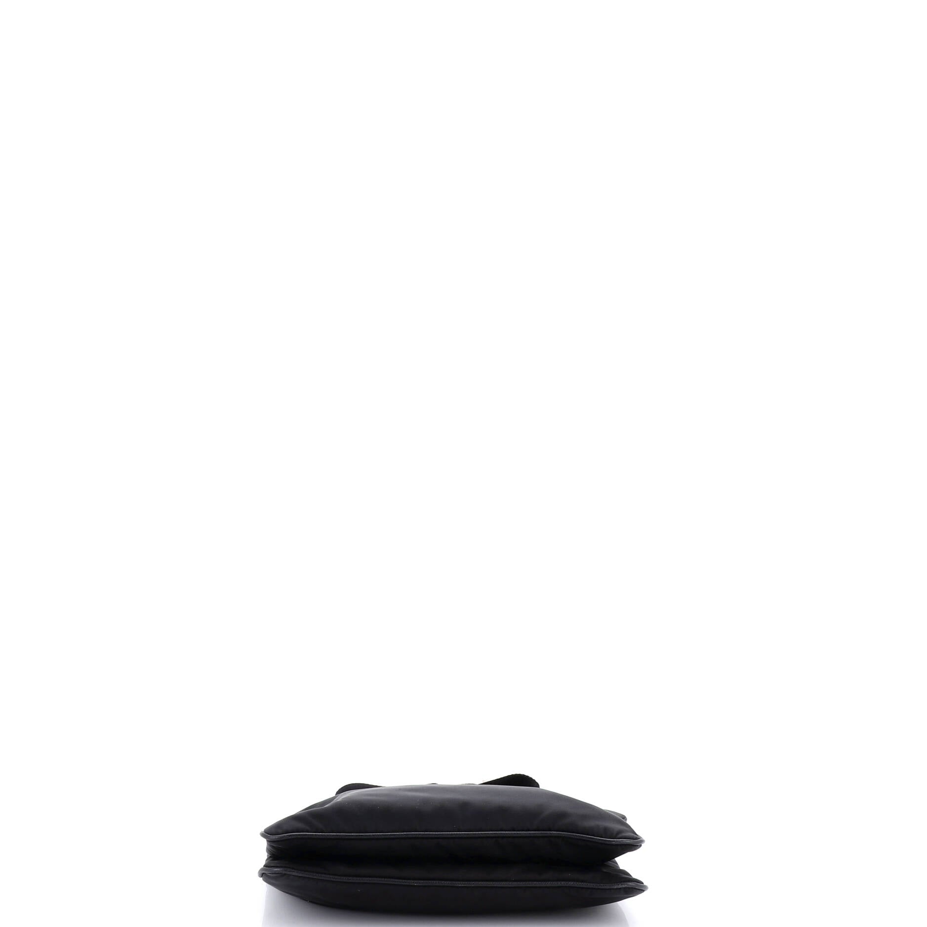 Re-Edition 2000 Double Zip Shoulder Bag Tessuto Small