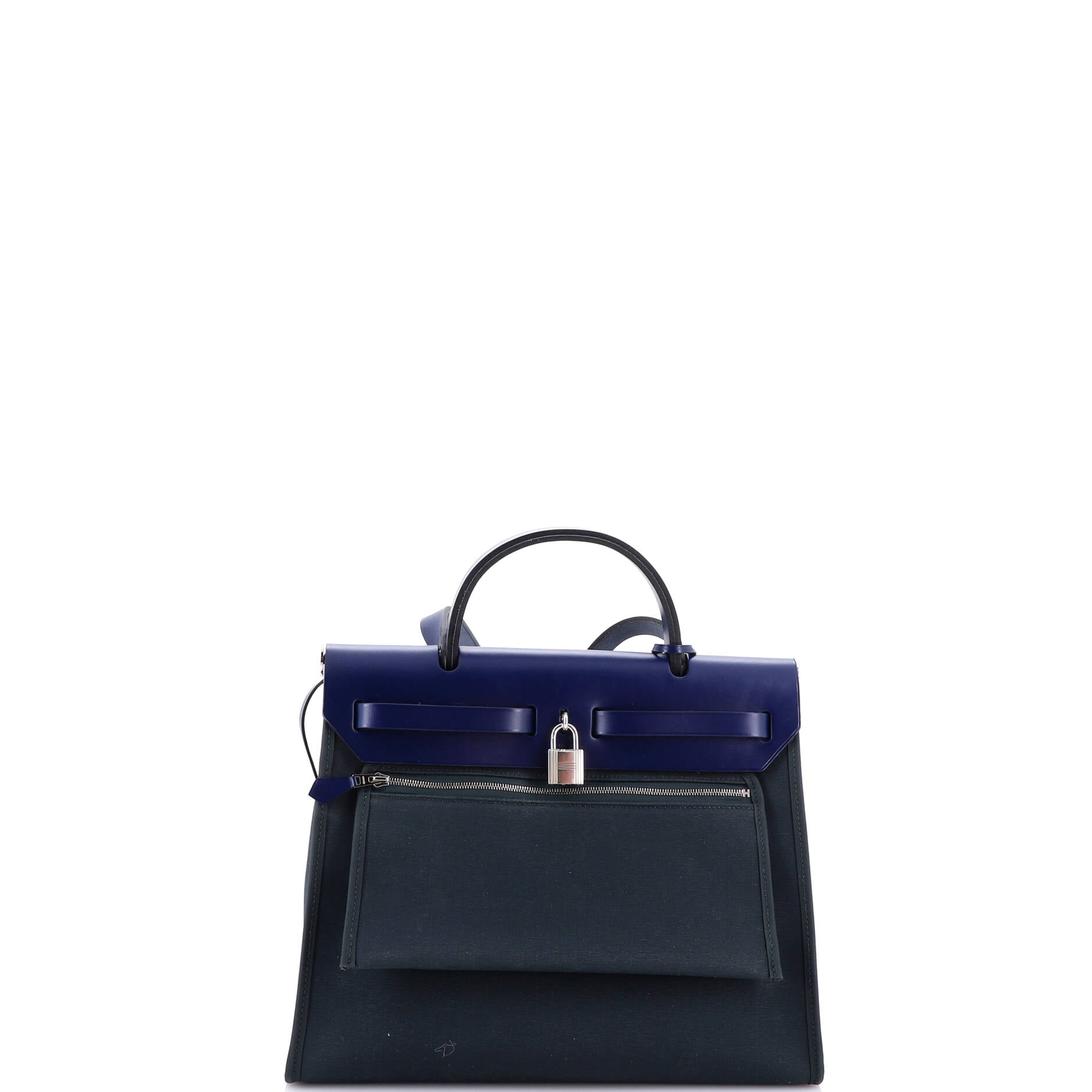 Herbag Zip Leather and Toile 31