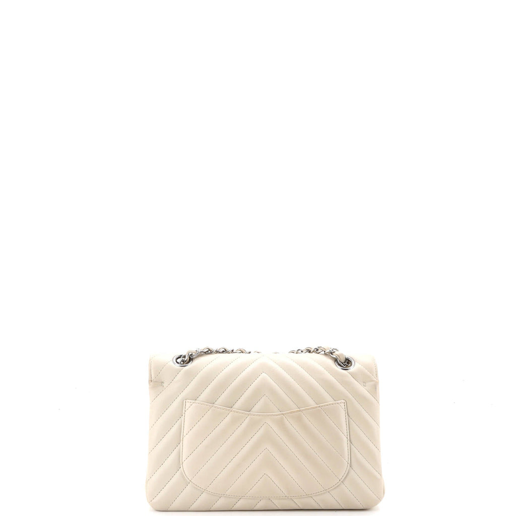 Classic Double Flap Bag Chevron Lambskin Small