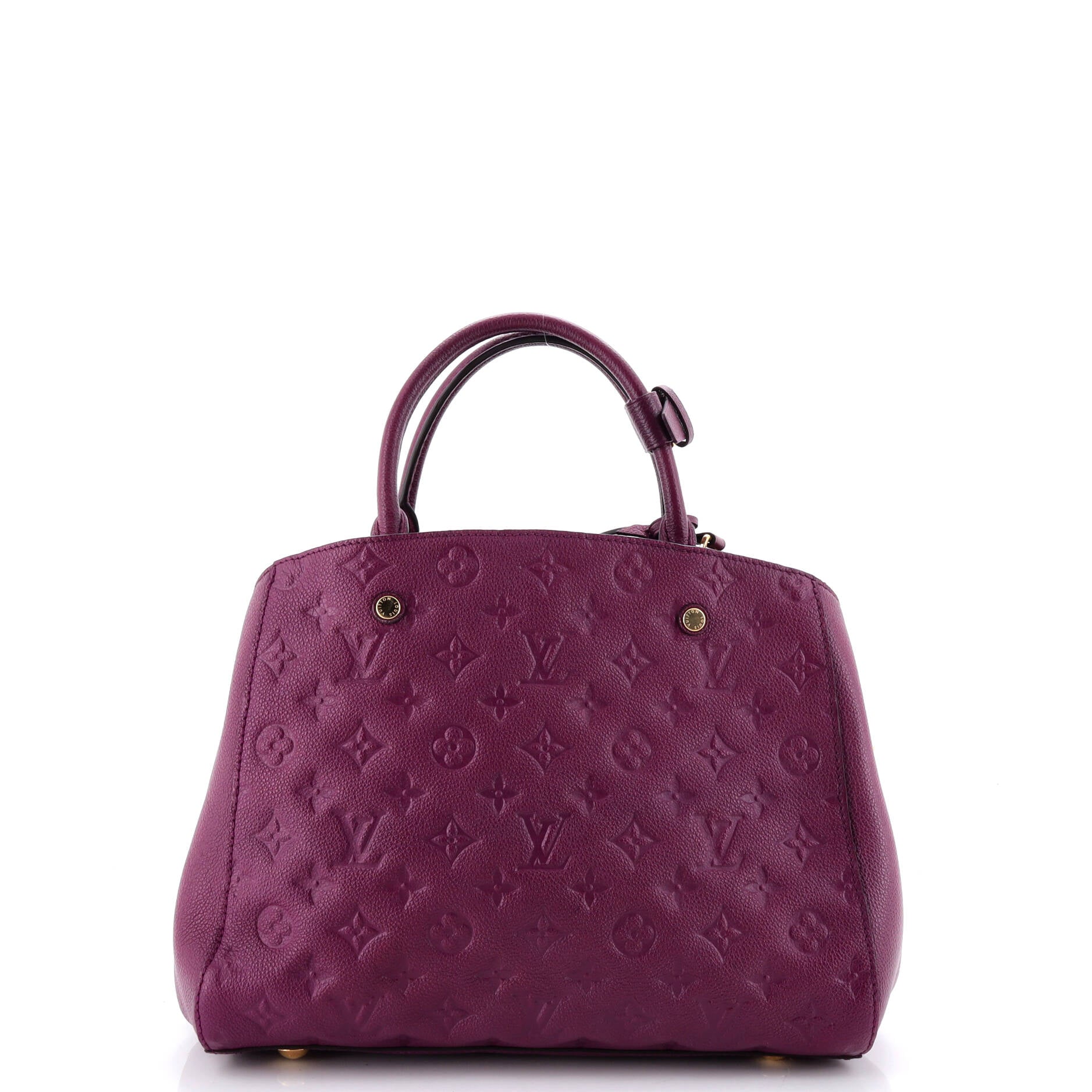 Montaigne Handbag Monogram Empreinte Leather MM