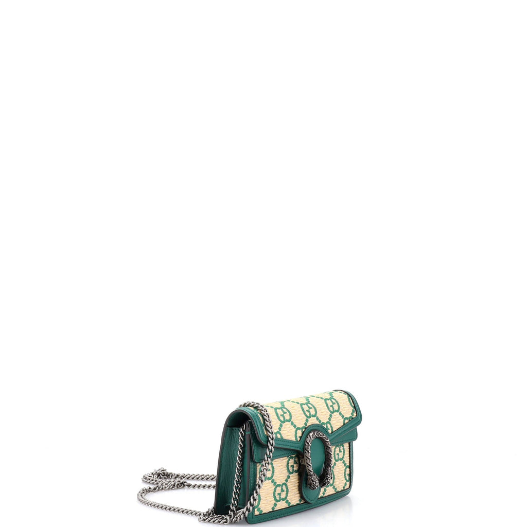 Dionysus Bag GG Straw Super Mini