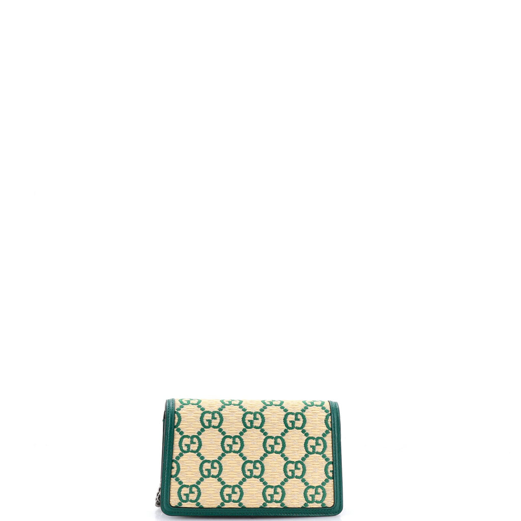 Dionysus Bag GG Straw Super Mini