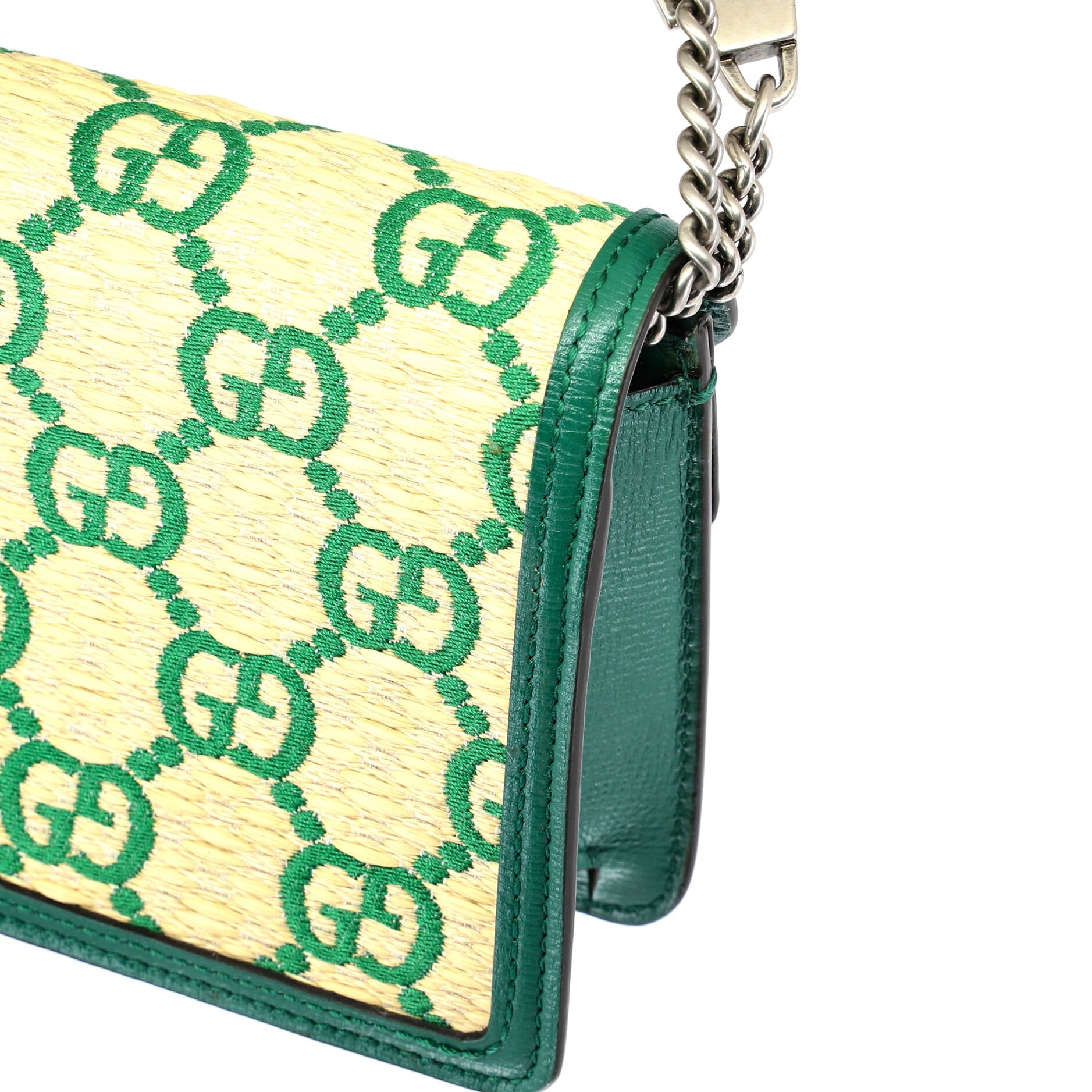 Dionysus Bag GG Straw Super Mini