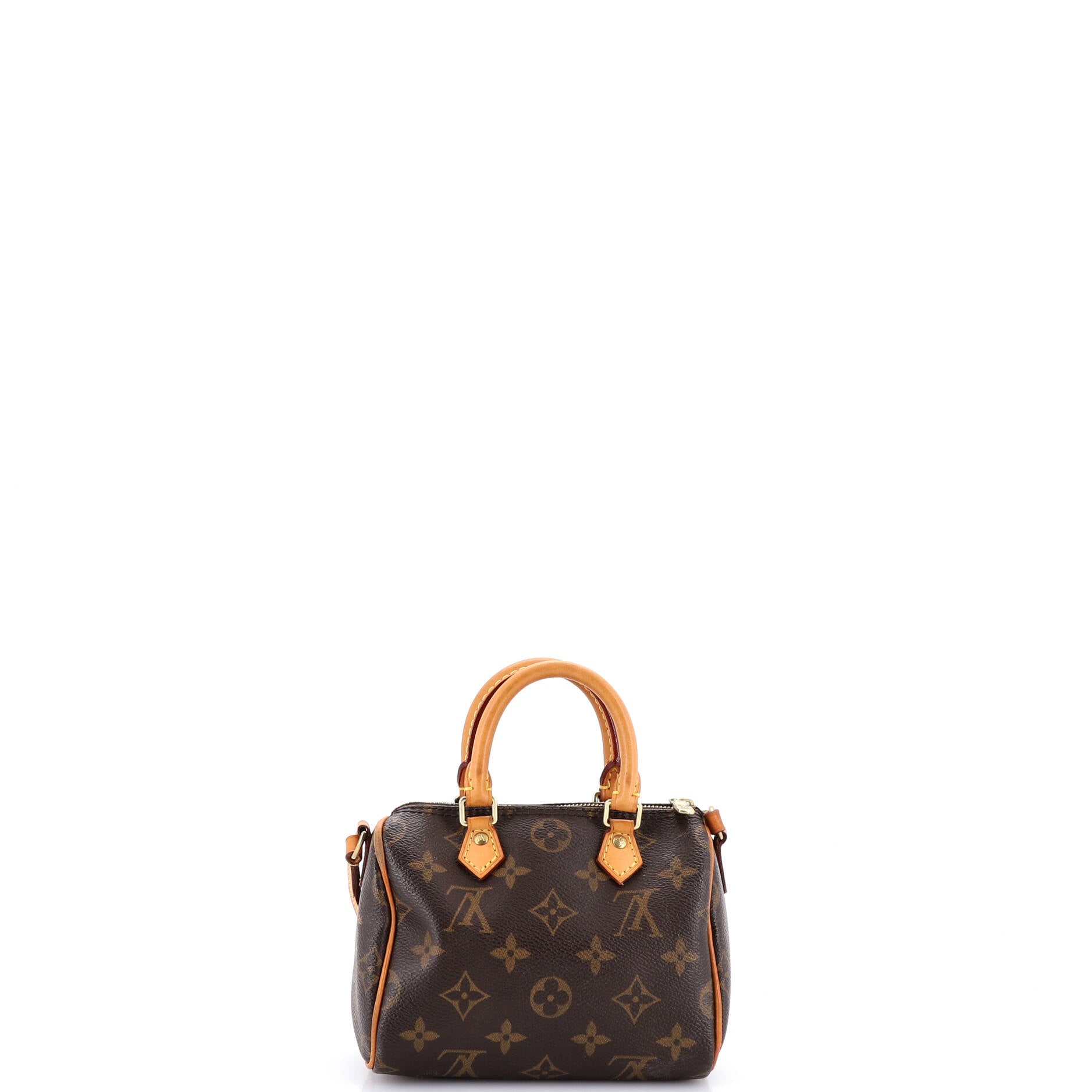 Speedy Bandouliere Bag Monogram Canvas Nano