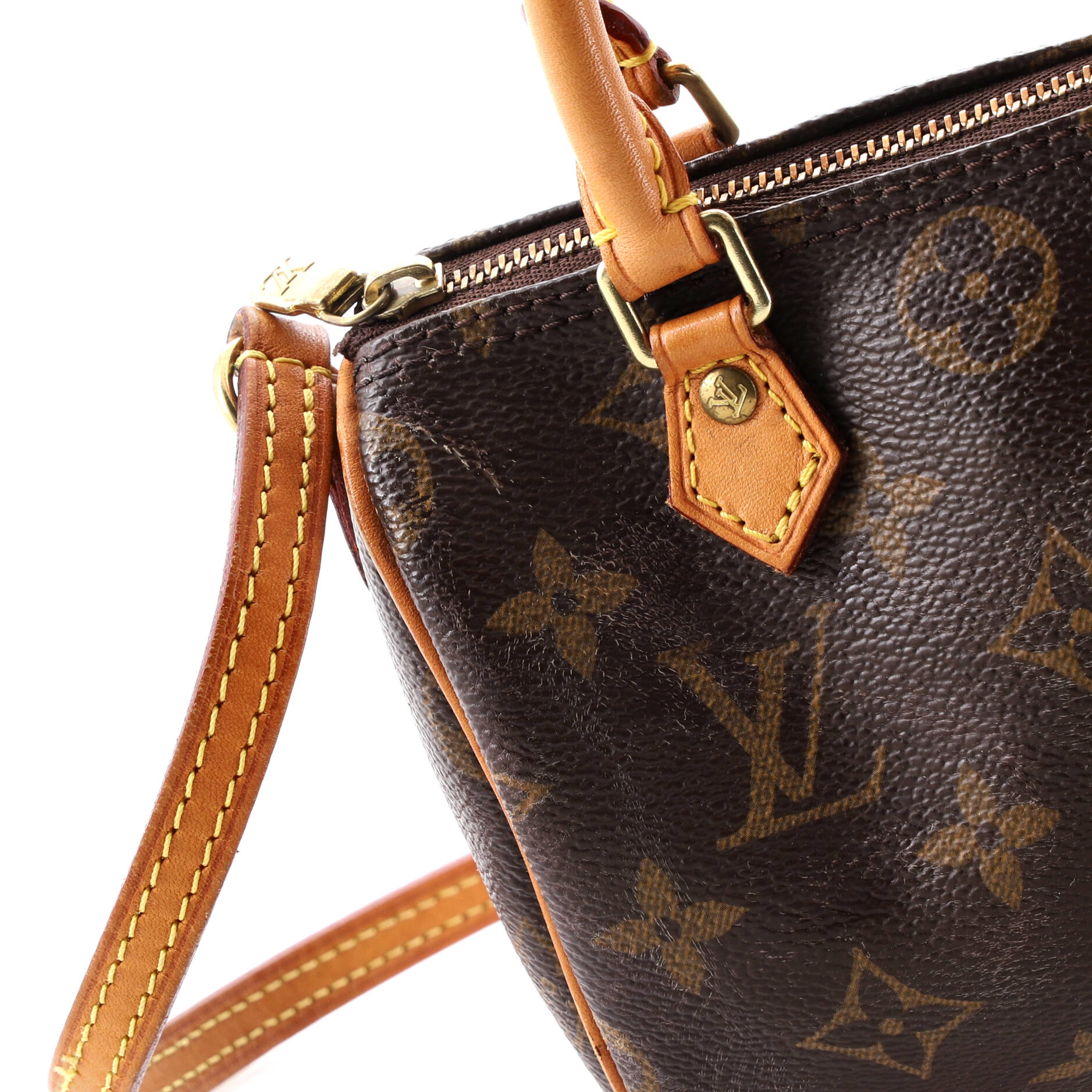 Speedy Bandouliere Bag Monogram Canvas Nano