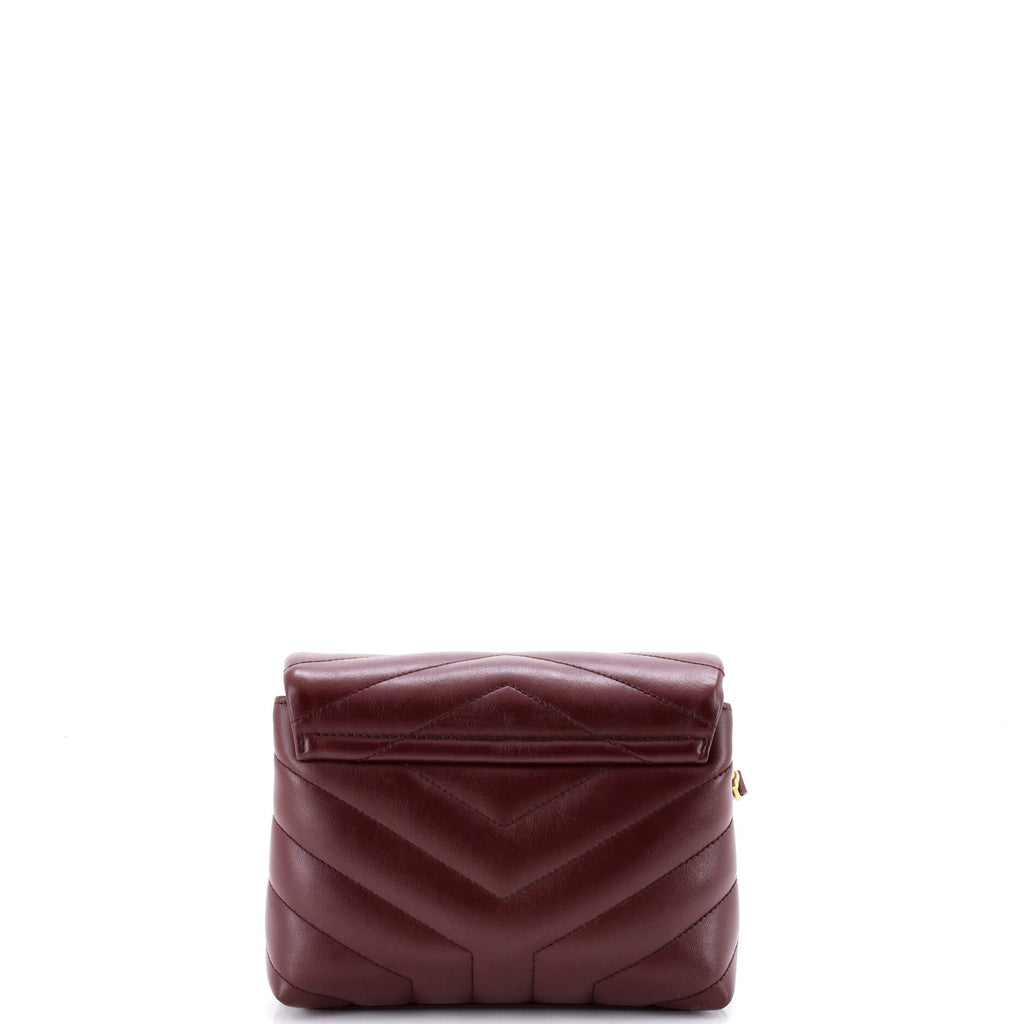 Loulou Shoulder Bag Matelasse Chevron Leather Toy