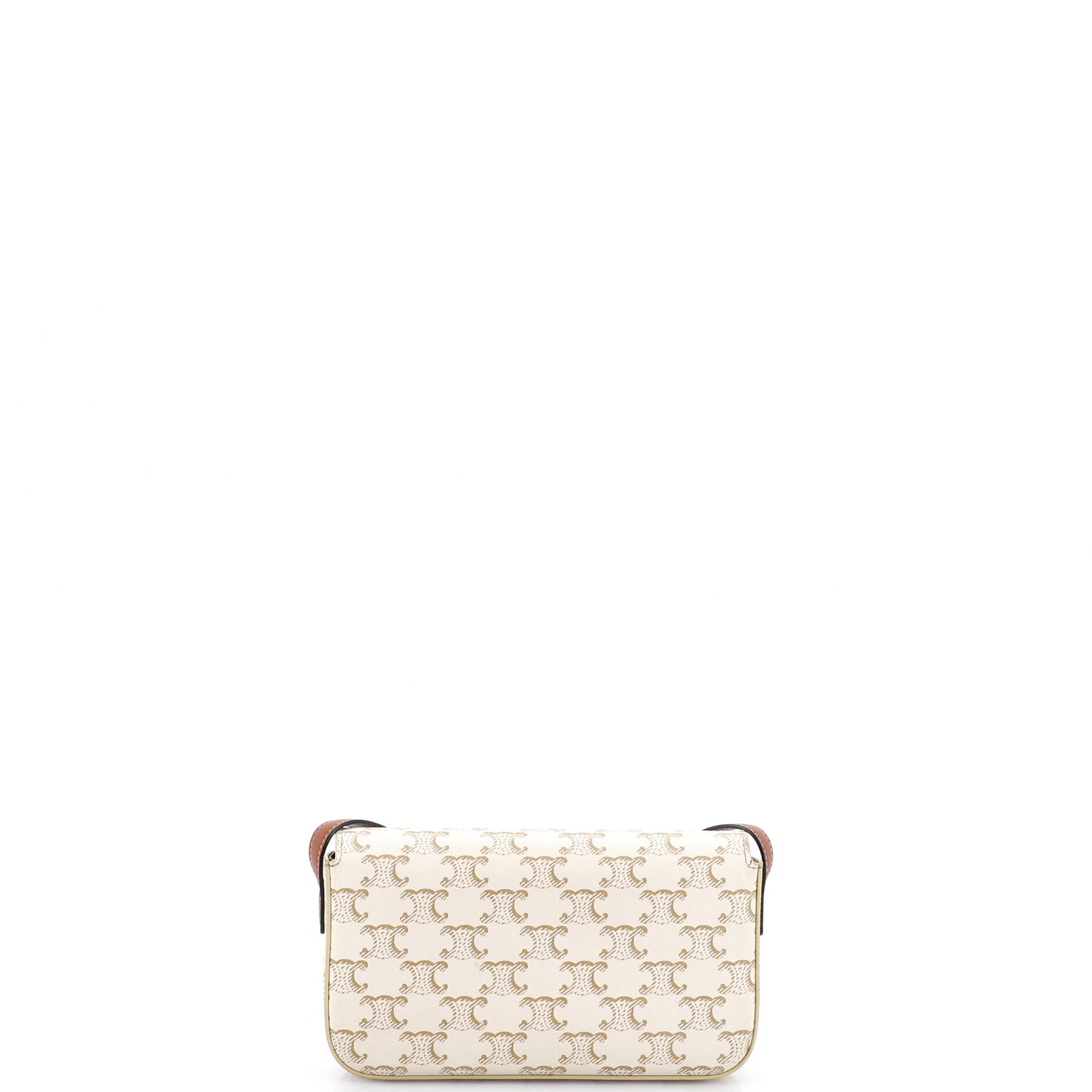 Triomphe East-West Shoulder Bag Triomphe Coated Canvas