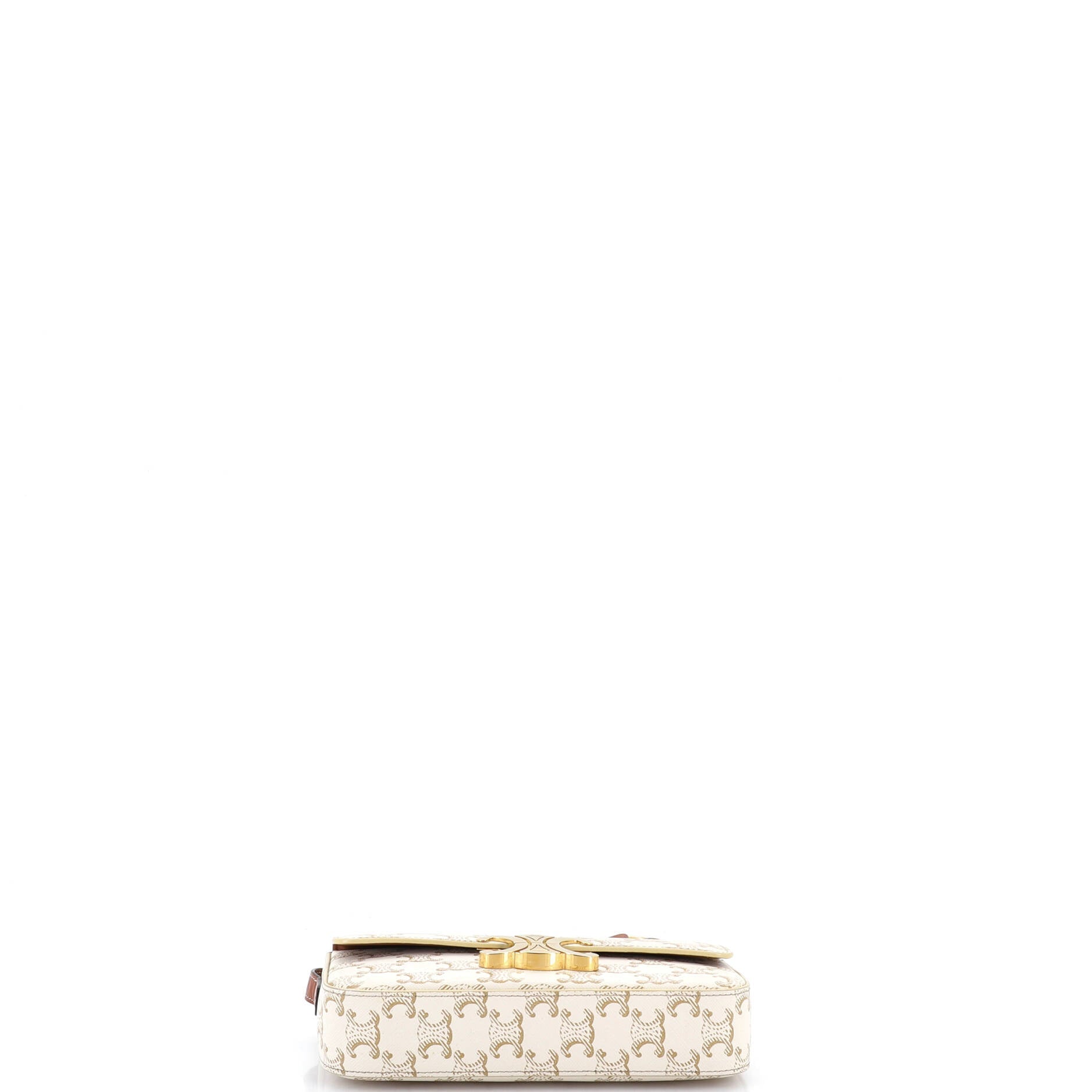 Triomphe East-West Shoulder Bag Triomphe Coated Canvas