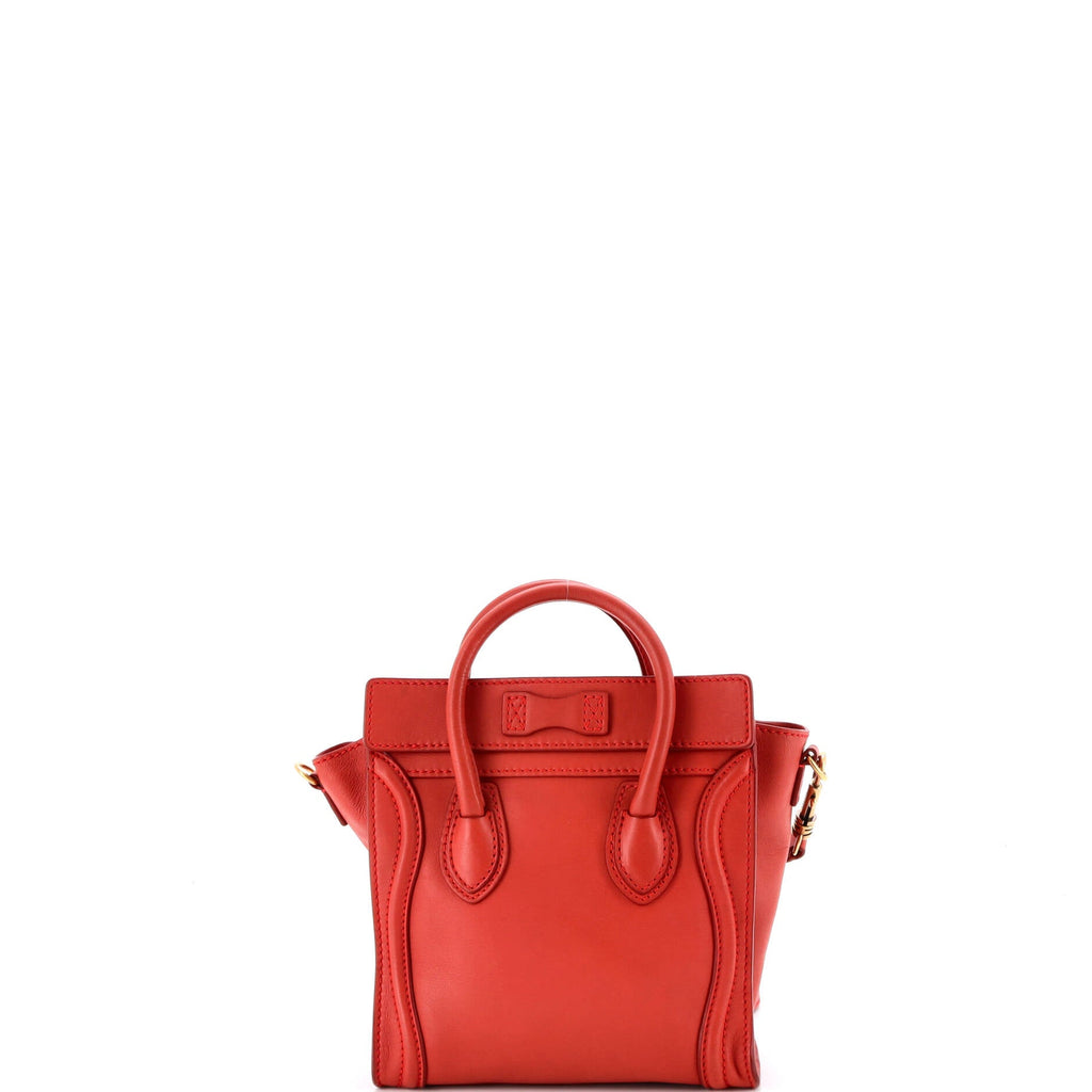 Luggage Bag Smooth Leather Nano
