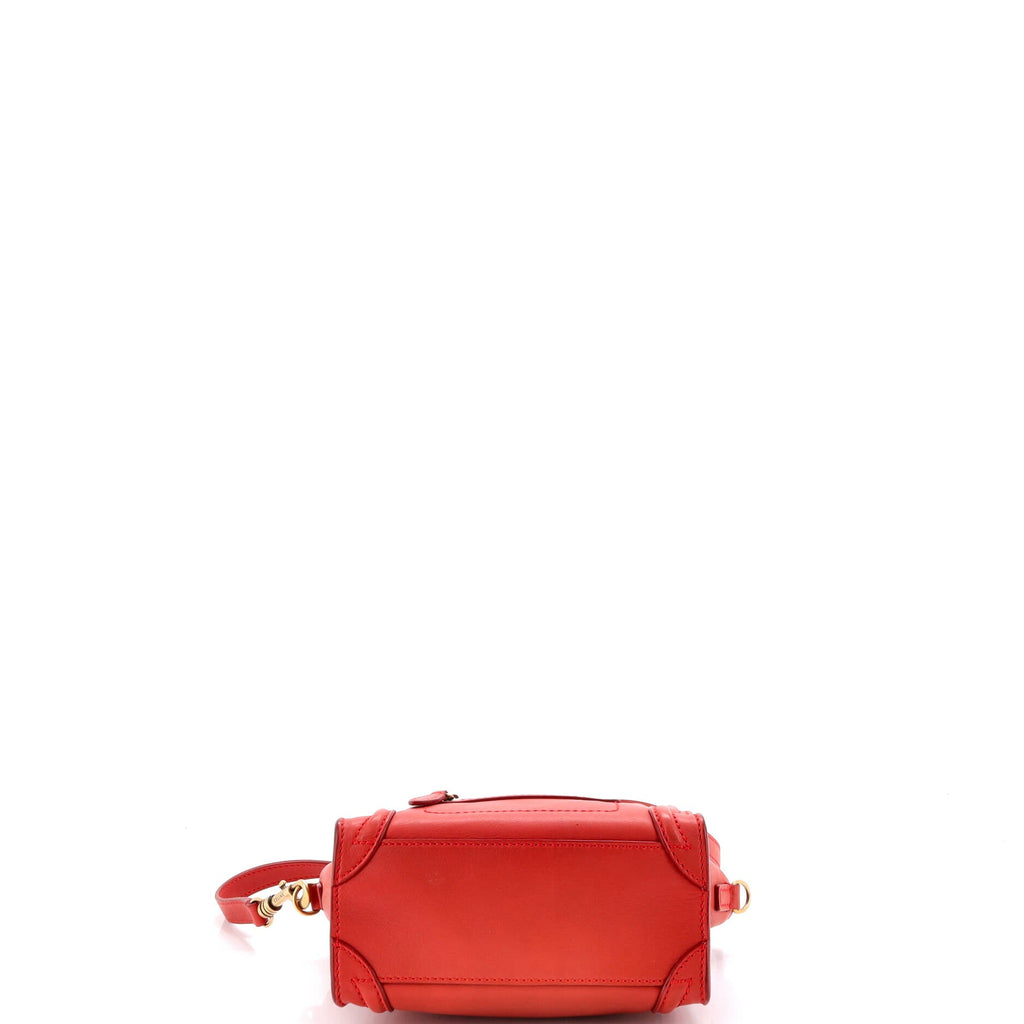 Luggage Bag Smooth Leather Nano