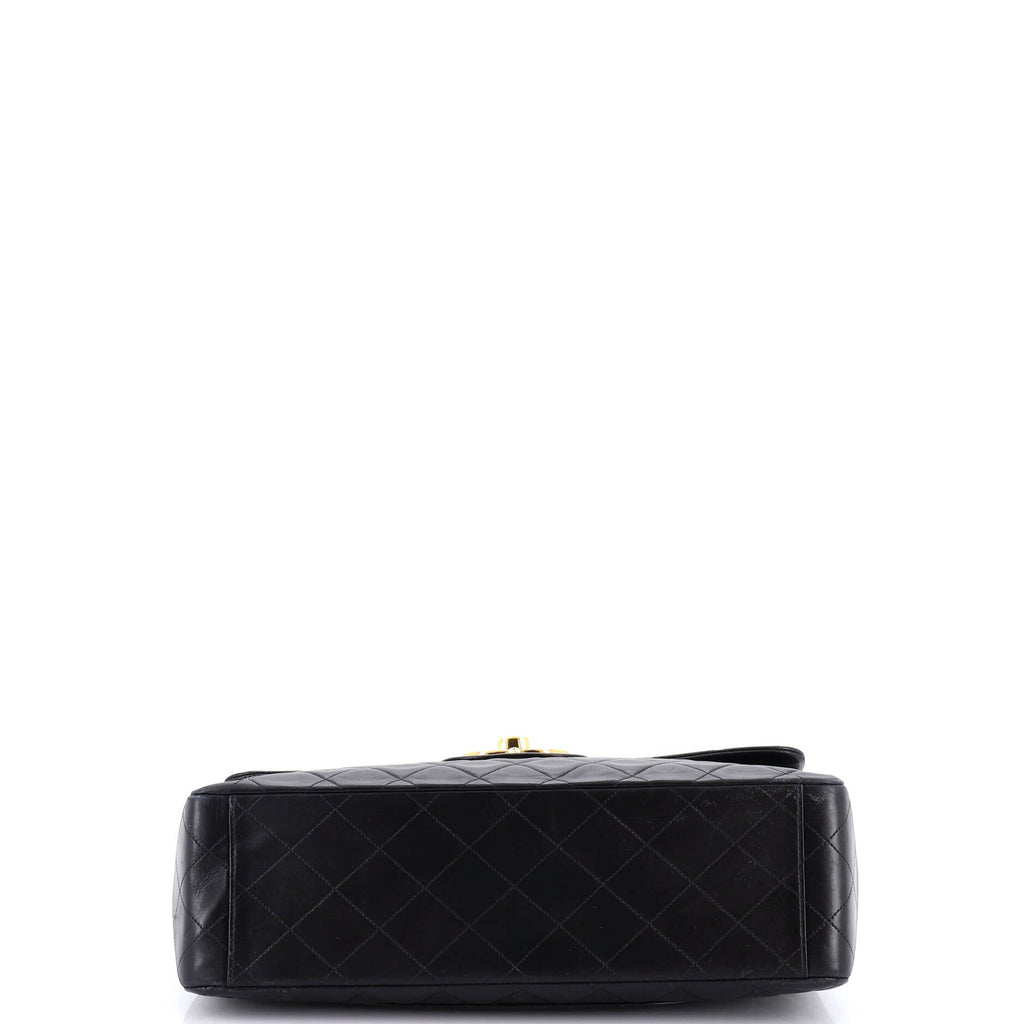 Vintage Classic Single Flap Bag Quilted Lambskin Maxi