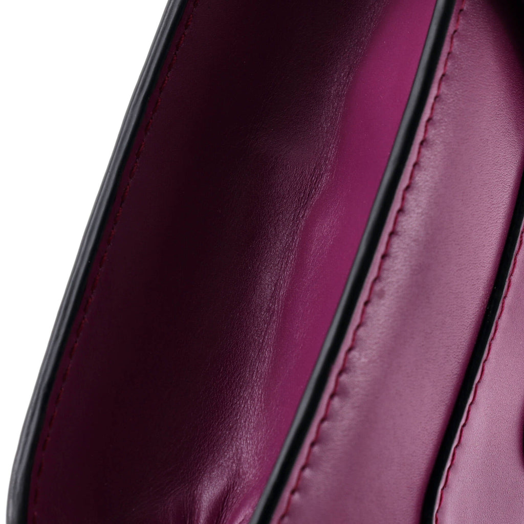 Serpenti Forever Square Shoulder Bag Leather Small