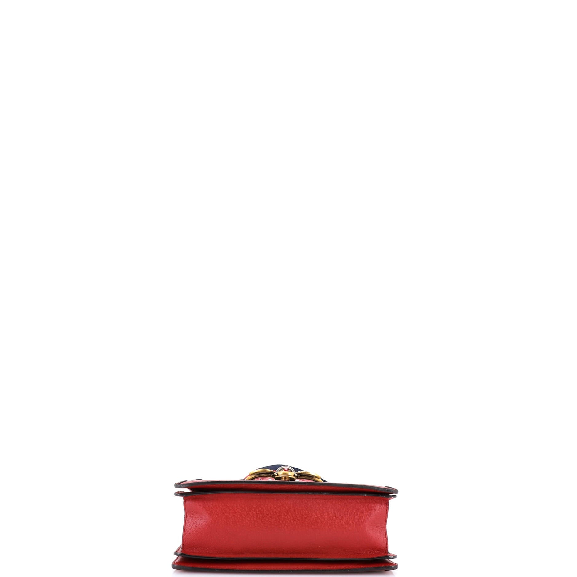 Queen Margaret Top Handle Bag GG Coated Canvas with Leather Small