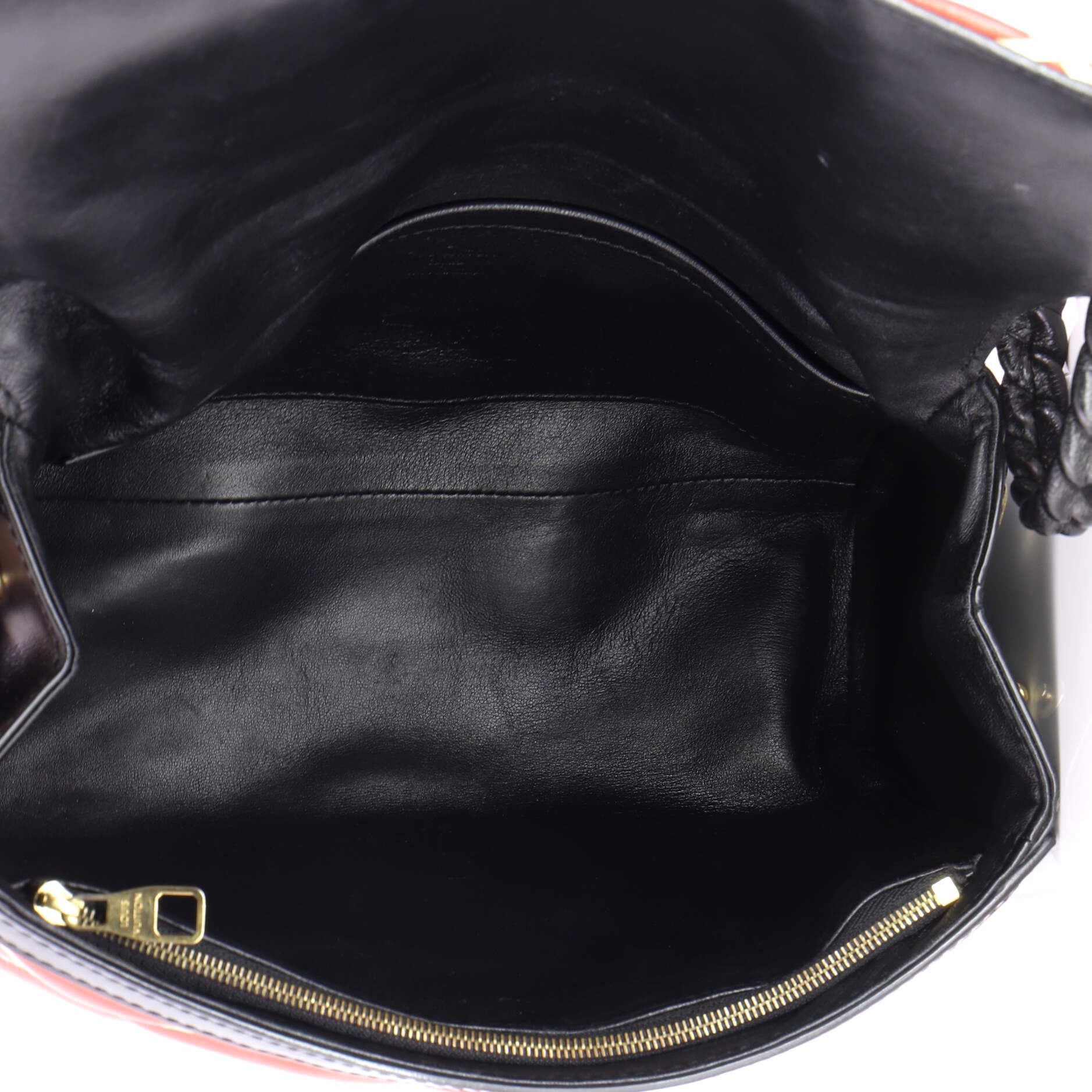 Pochette Flap Handbag Malletage Leather