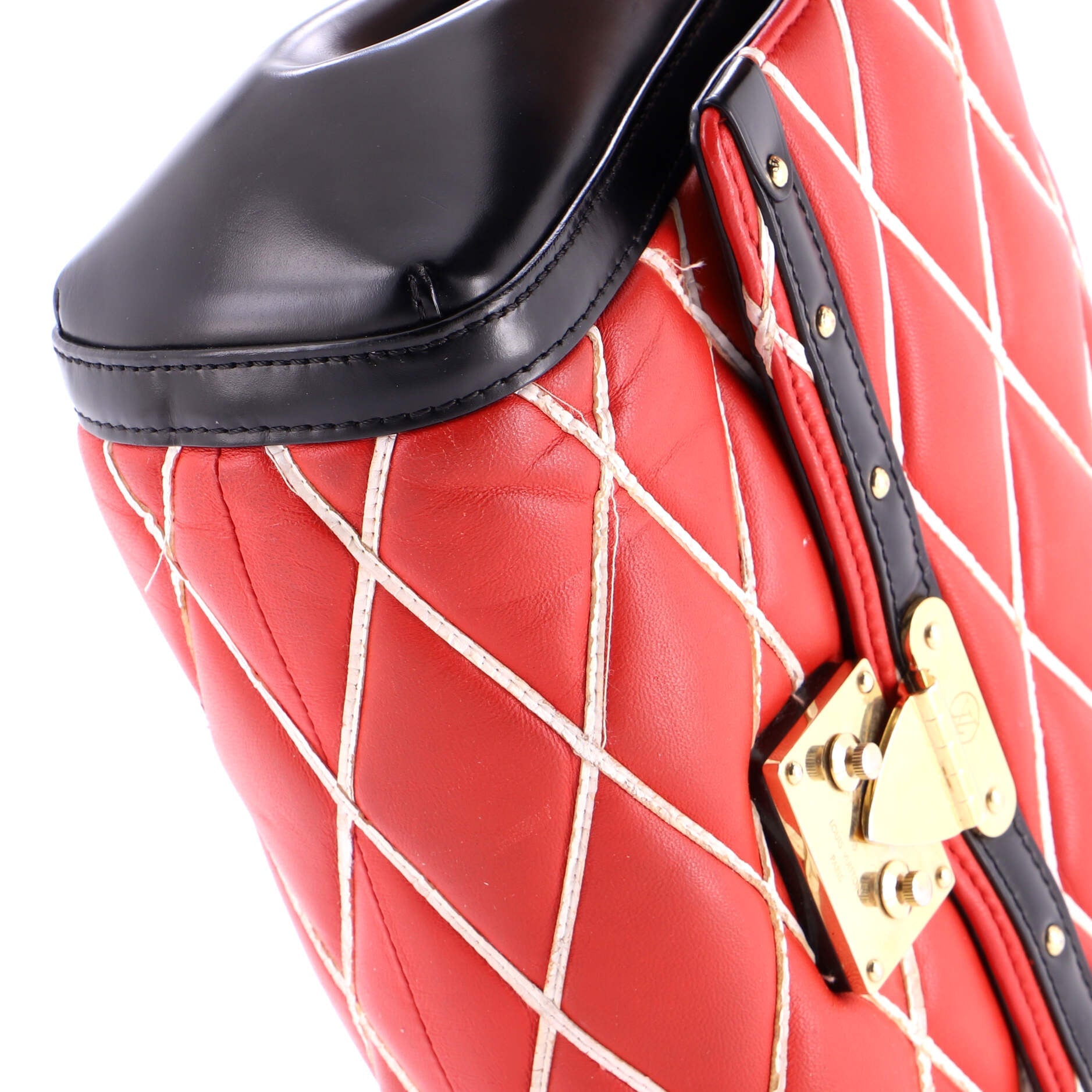 Pochette Flap Handbag Malletage Leather