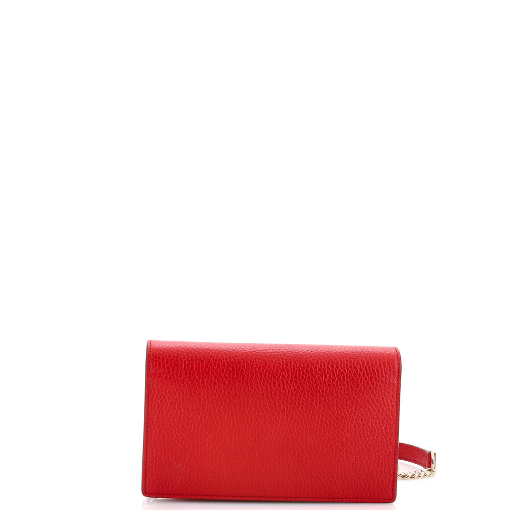 Interlocking Wallet on Chain Leather