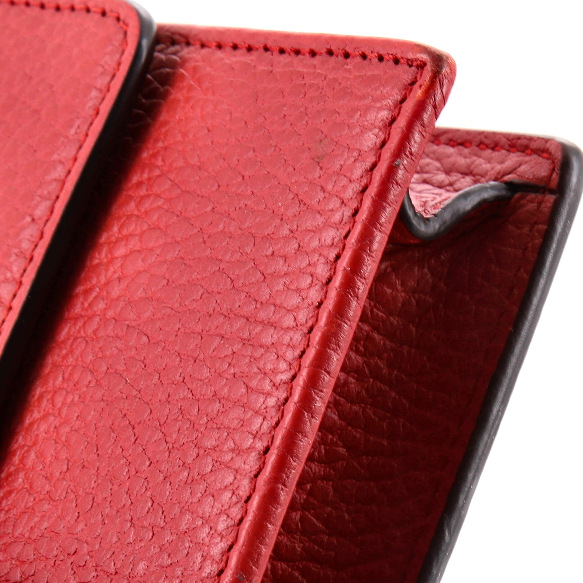 Interlocking Wallet on Chain Leather