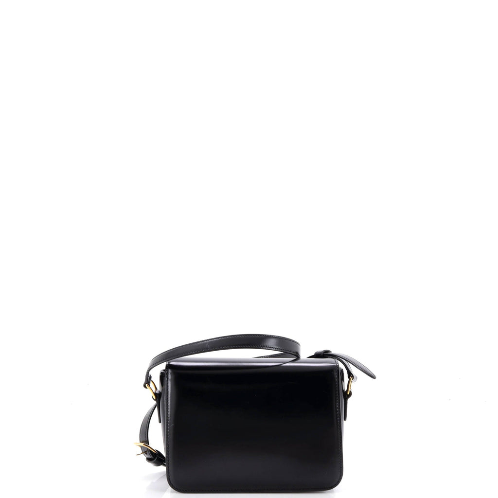 Triomphe Shoulder Bag Smooth Calfskin Teen