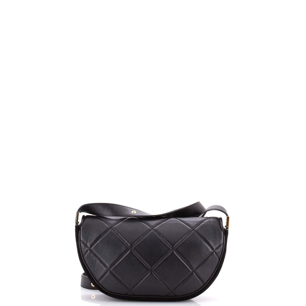 Olympia Flap Bag Quilted Leather Small