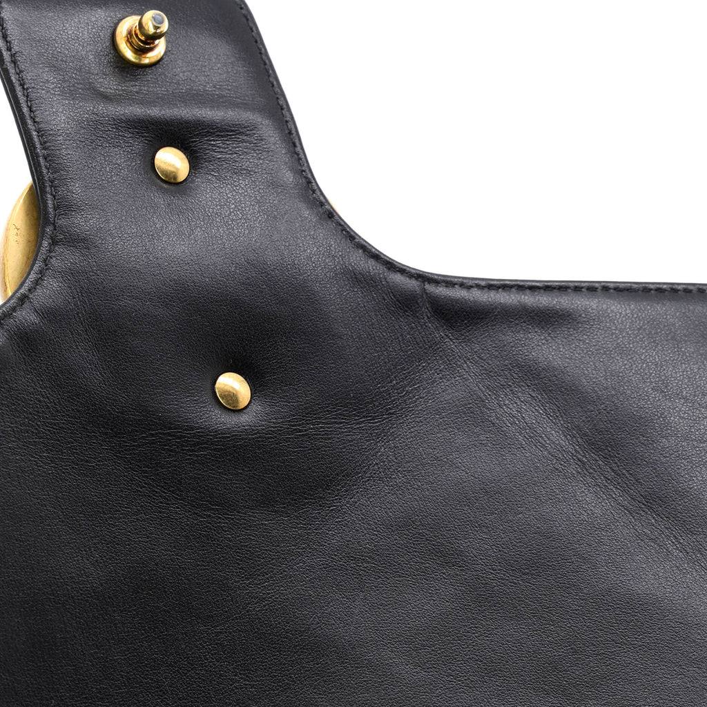 GG Marmont Flap Bag Matelasse Leather Large