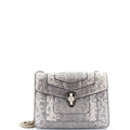 Serpenti Forever Crossbody Bag Metallic Karung Small
