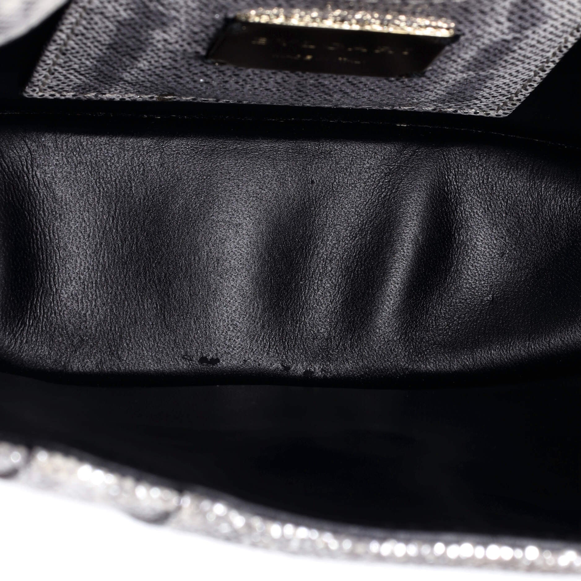 Serpenti Forever Crossbody Bag Metallic Karung Small
