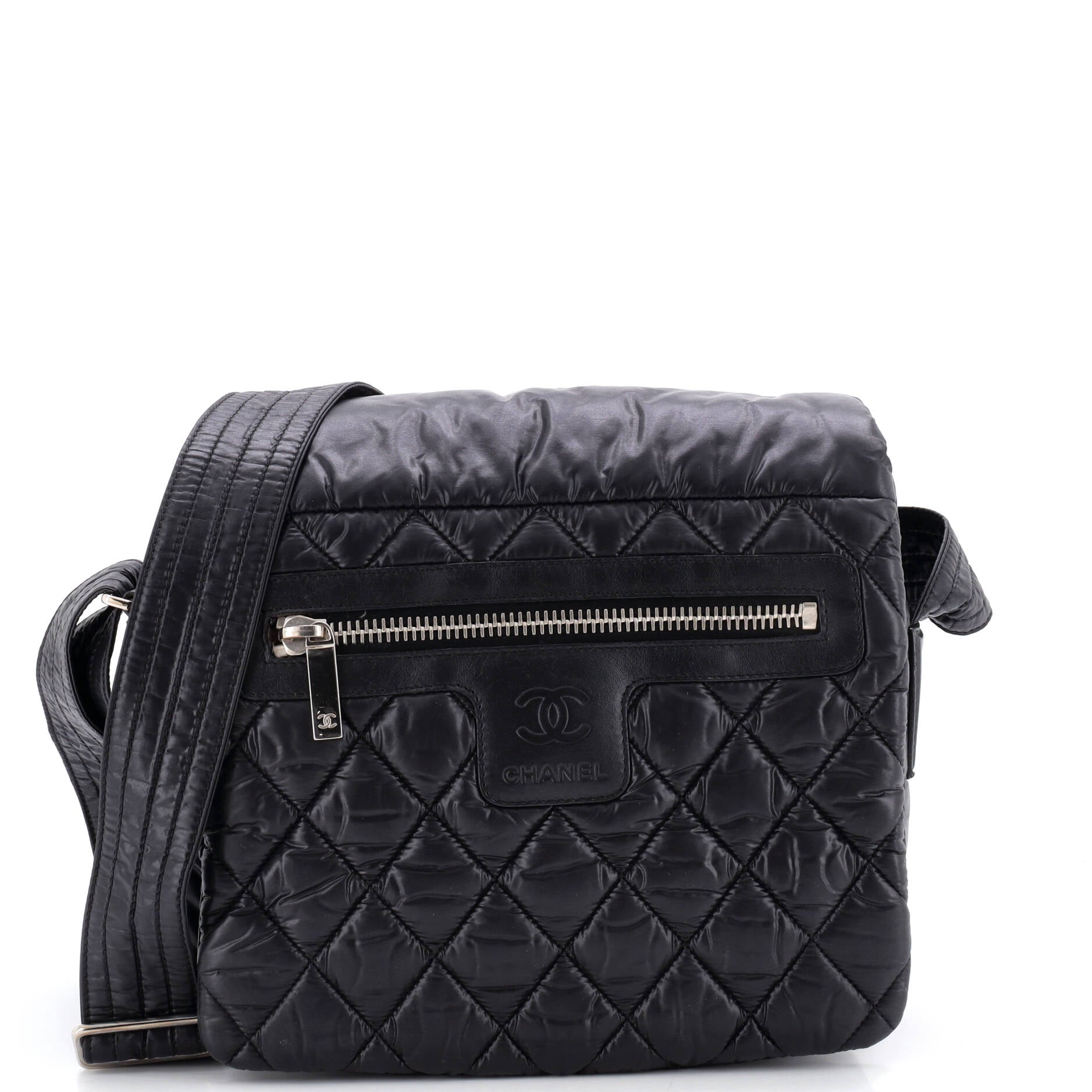 Coco Cocoon Messenger Bag Quilted Nylon Medium