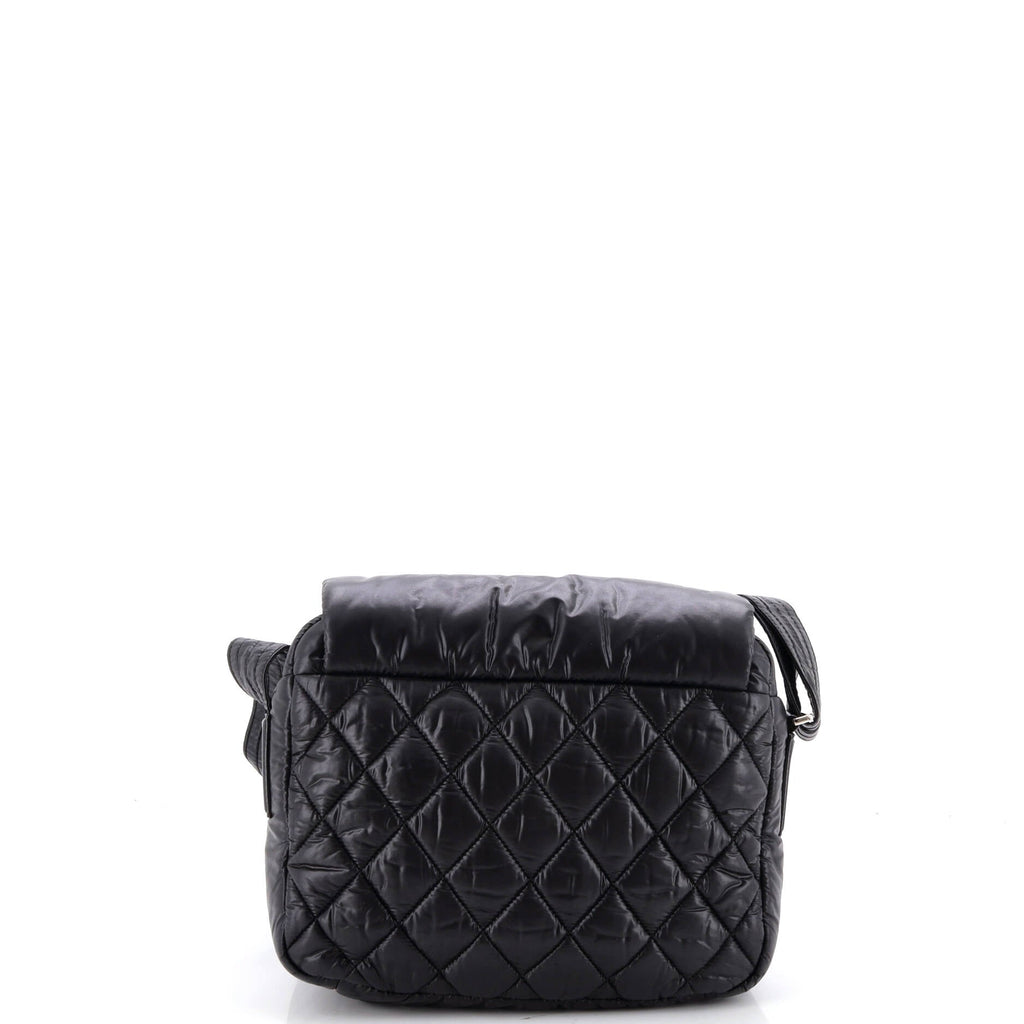 Coco Cocoon Messenger Bag Quilted Nylon Medium