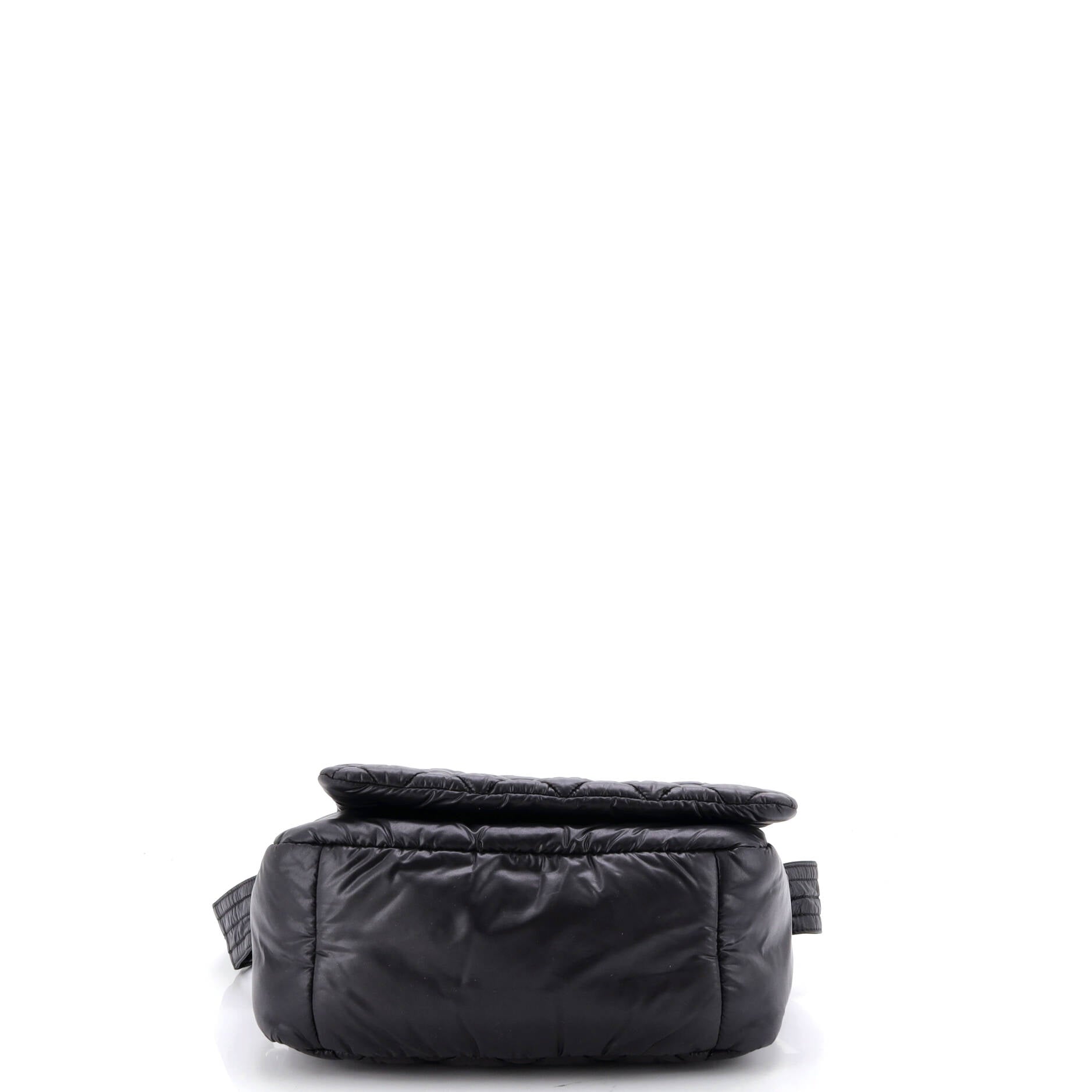 Coco Cocoon Messenger Bag Quilted Nylon Medium