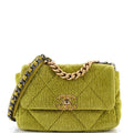 19 Flap Bag Quilted Corduroy Medium