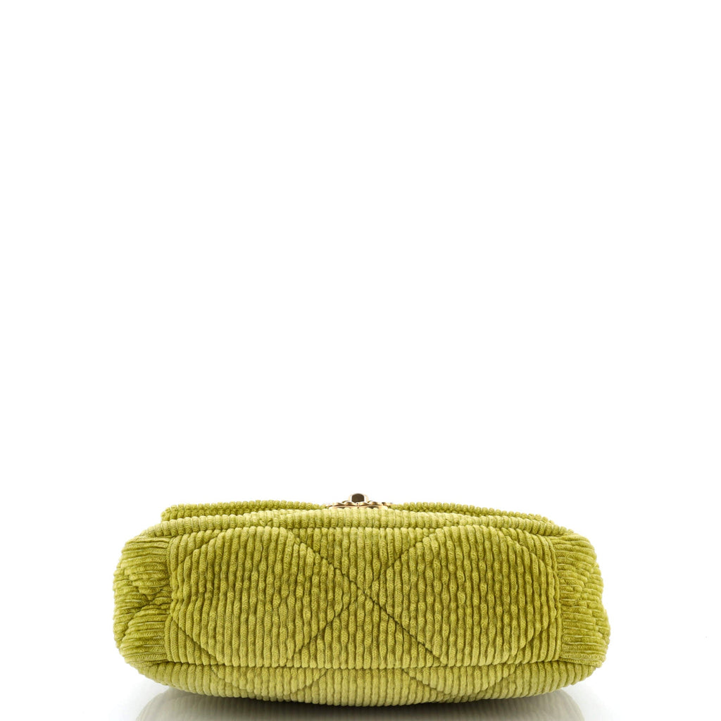 19 Flap Bag Quilted Corduroy Medium
