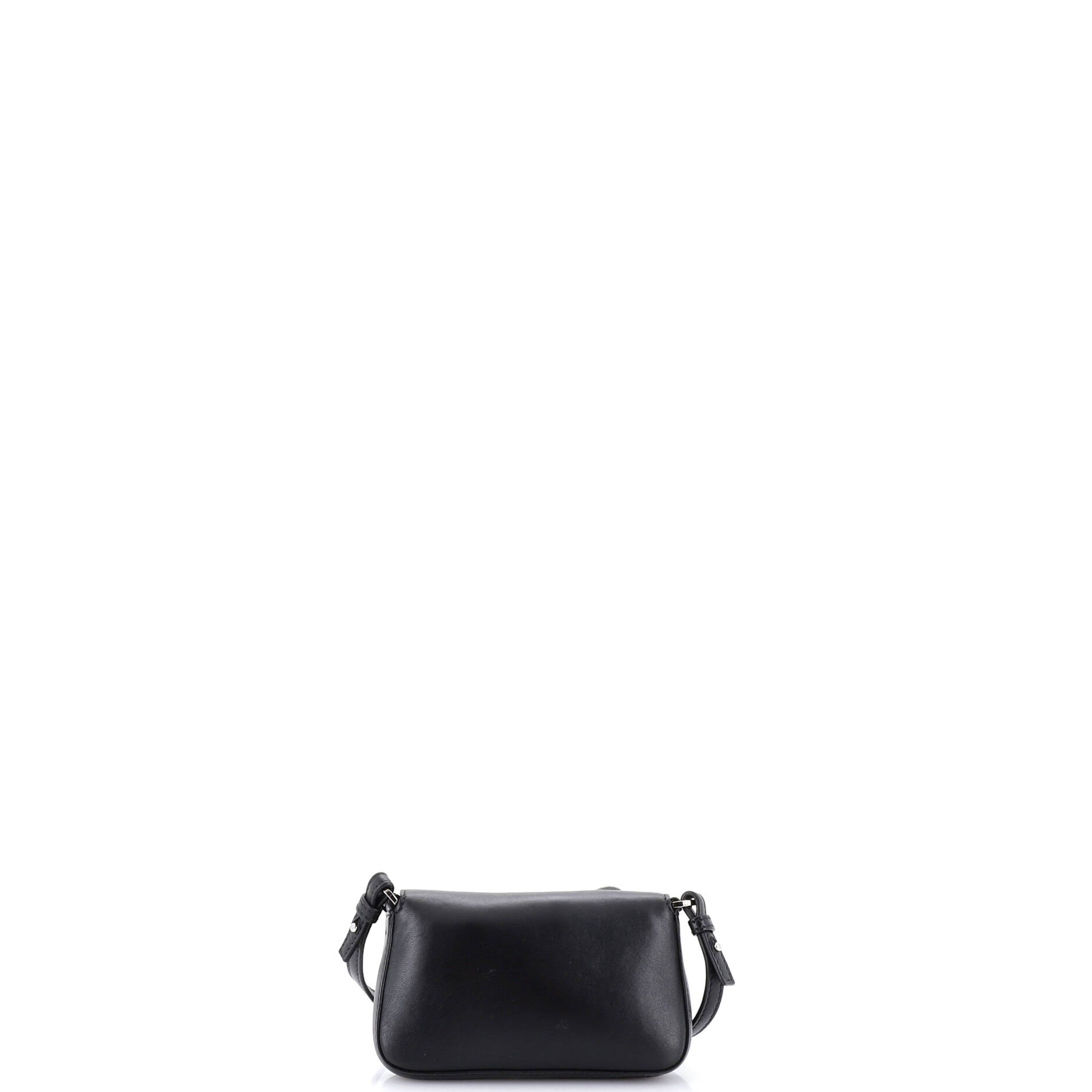 Baguette Bag Embellished Leather Micro
