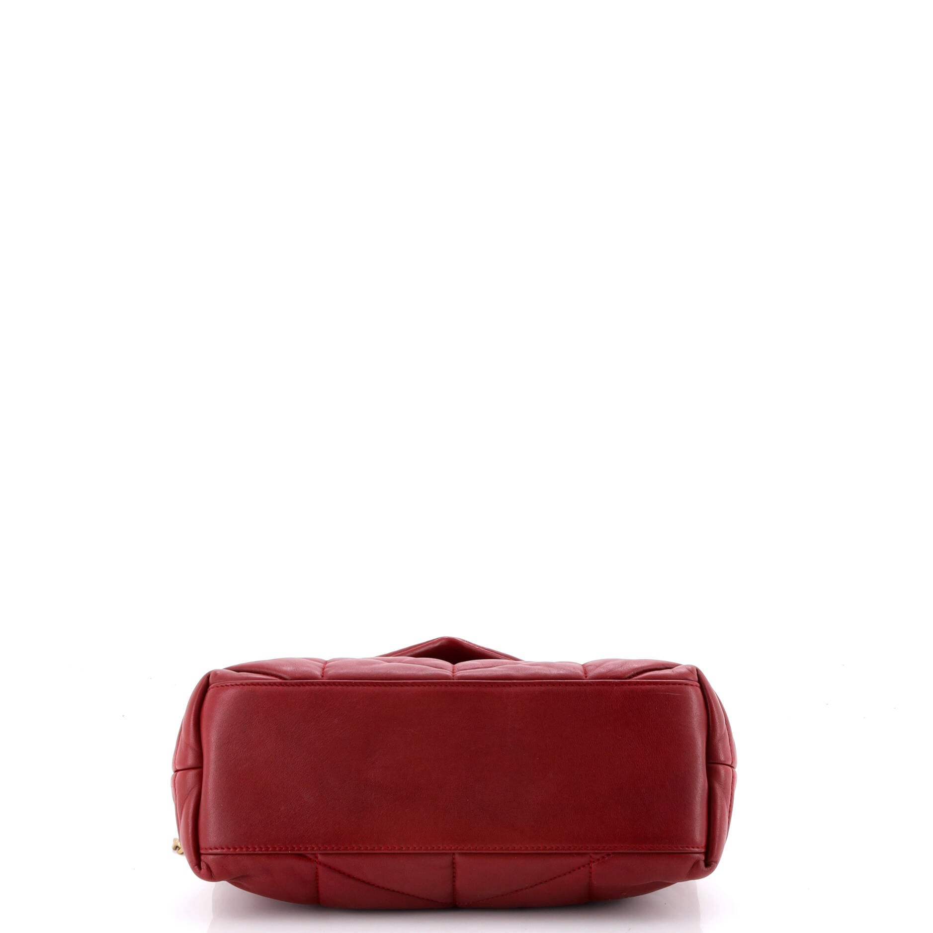 Loulou Puffer Shoulder Bag Quilted Leather Small