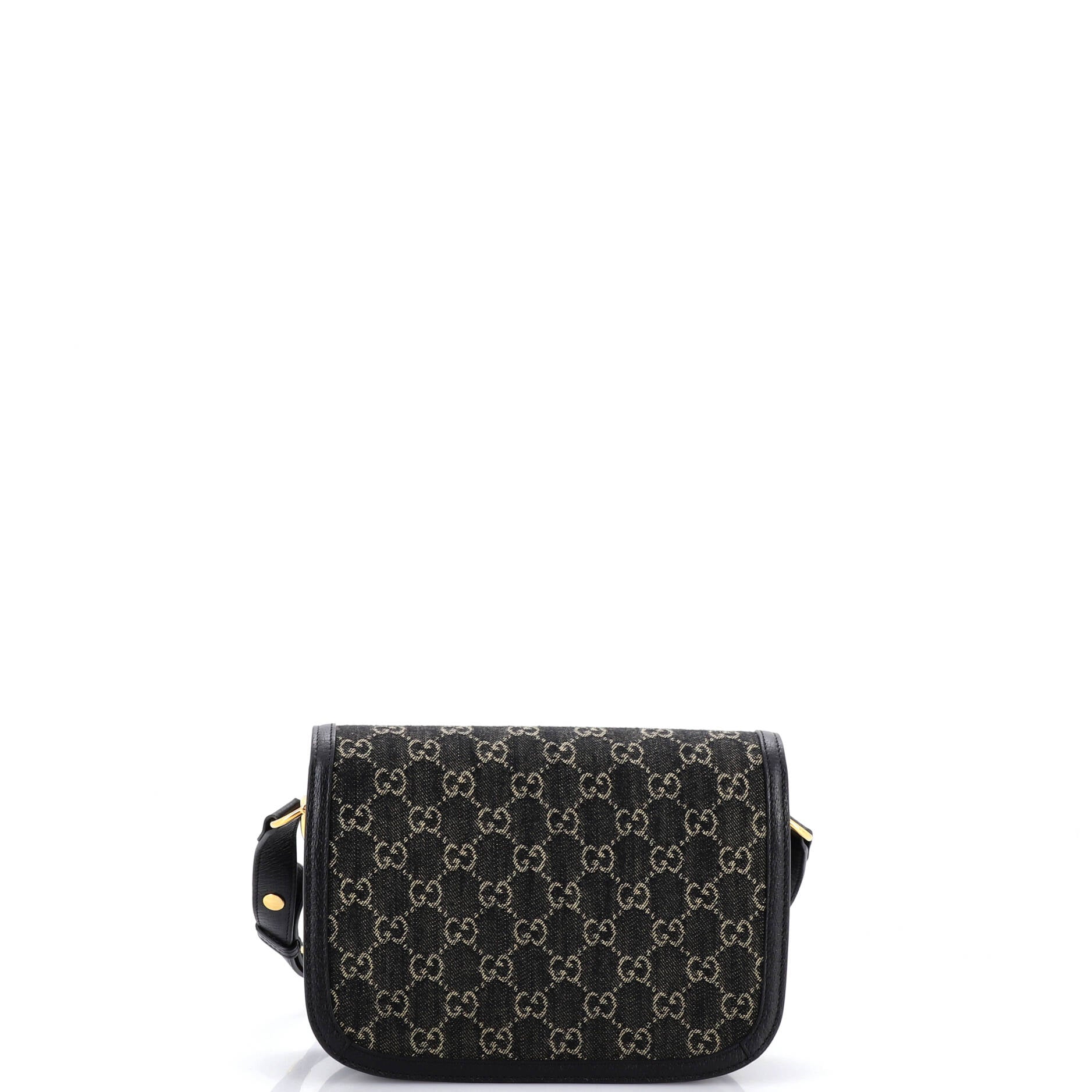Horsebit 1955 Shoulder Bag GG Denim Small