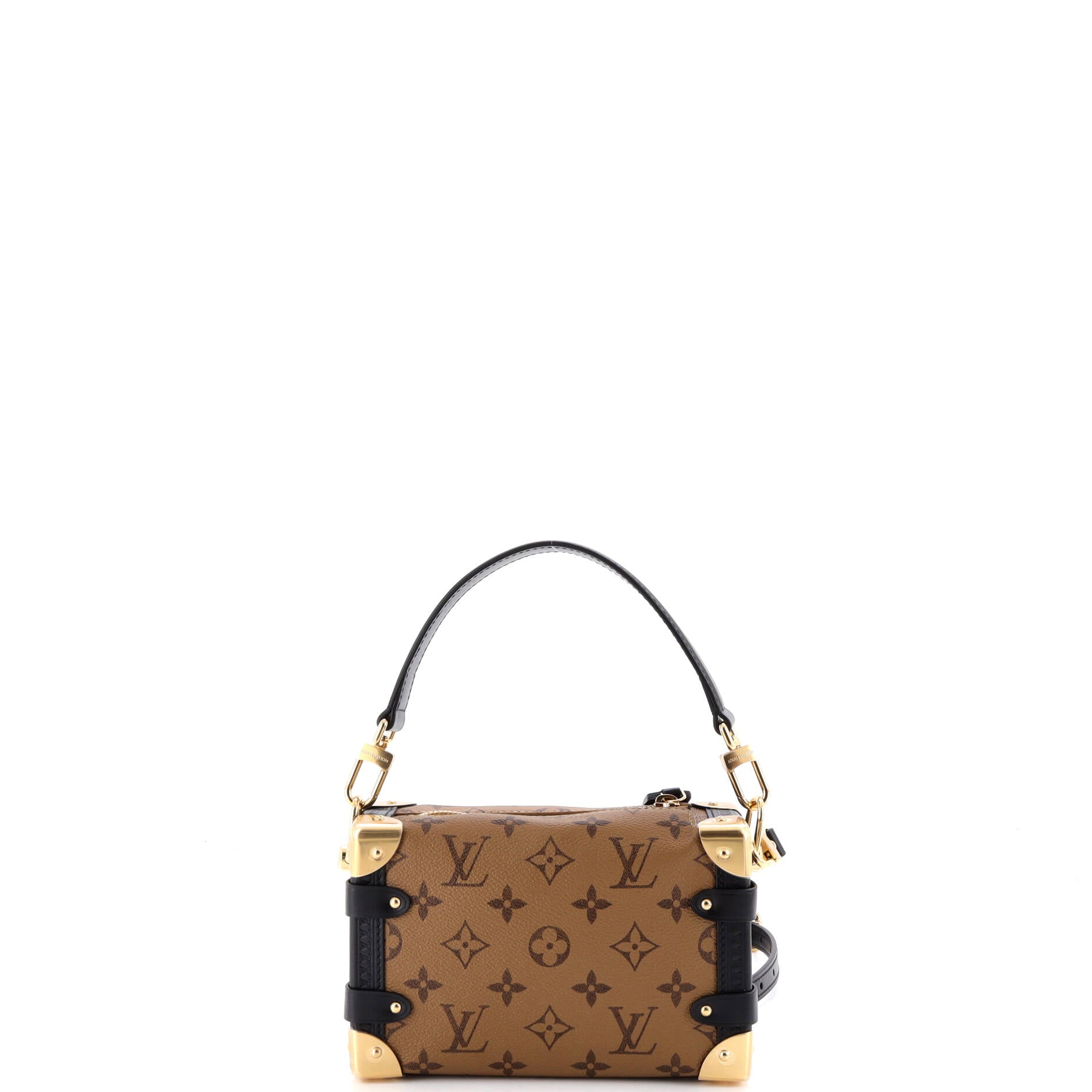 Side Trunk Handbag Reverse Monogram Canvas PM