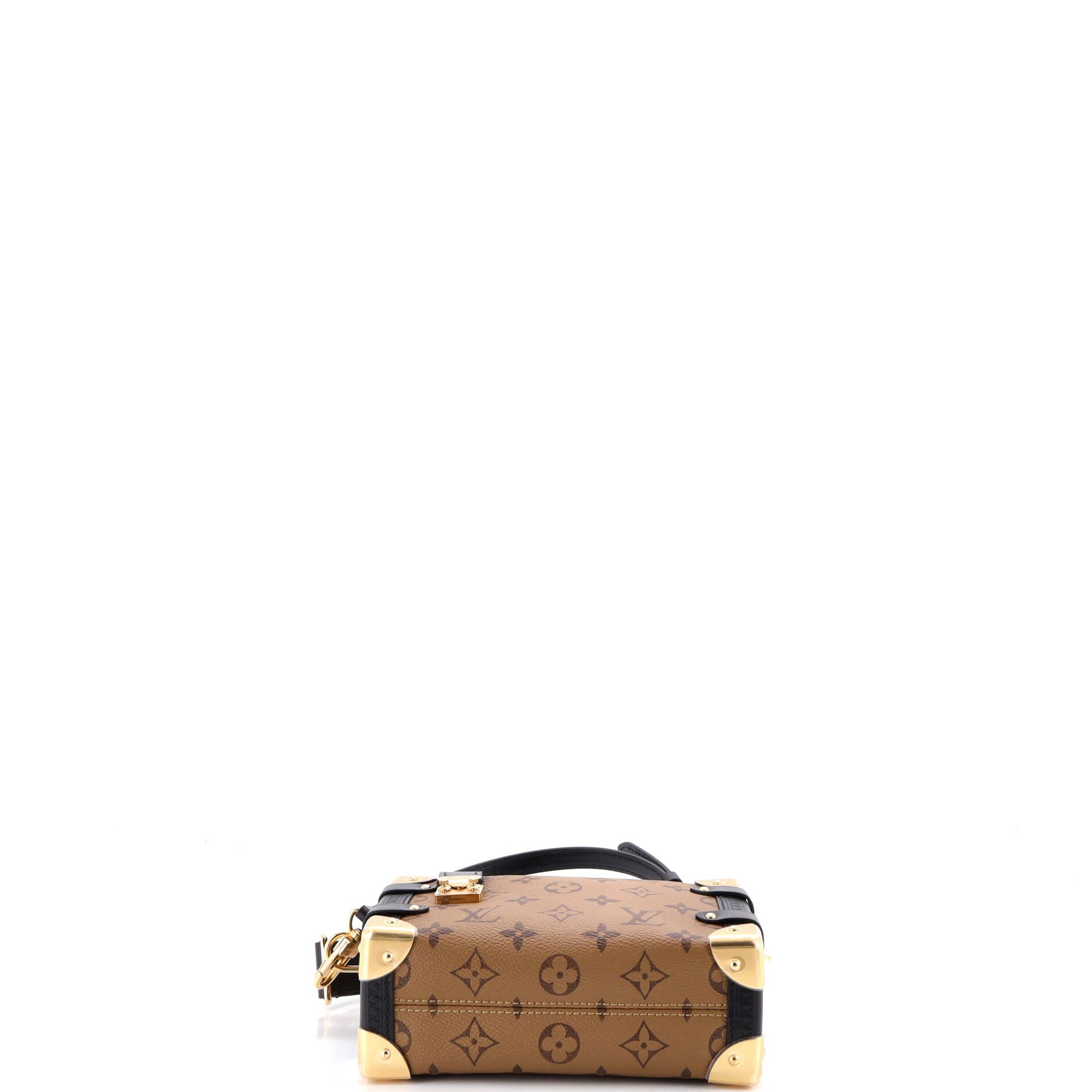 Side Trunk Handbag Reverse Monogram Canvas PM
