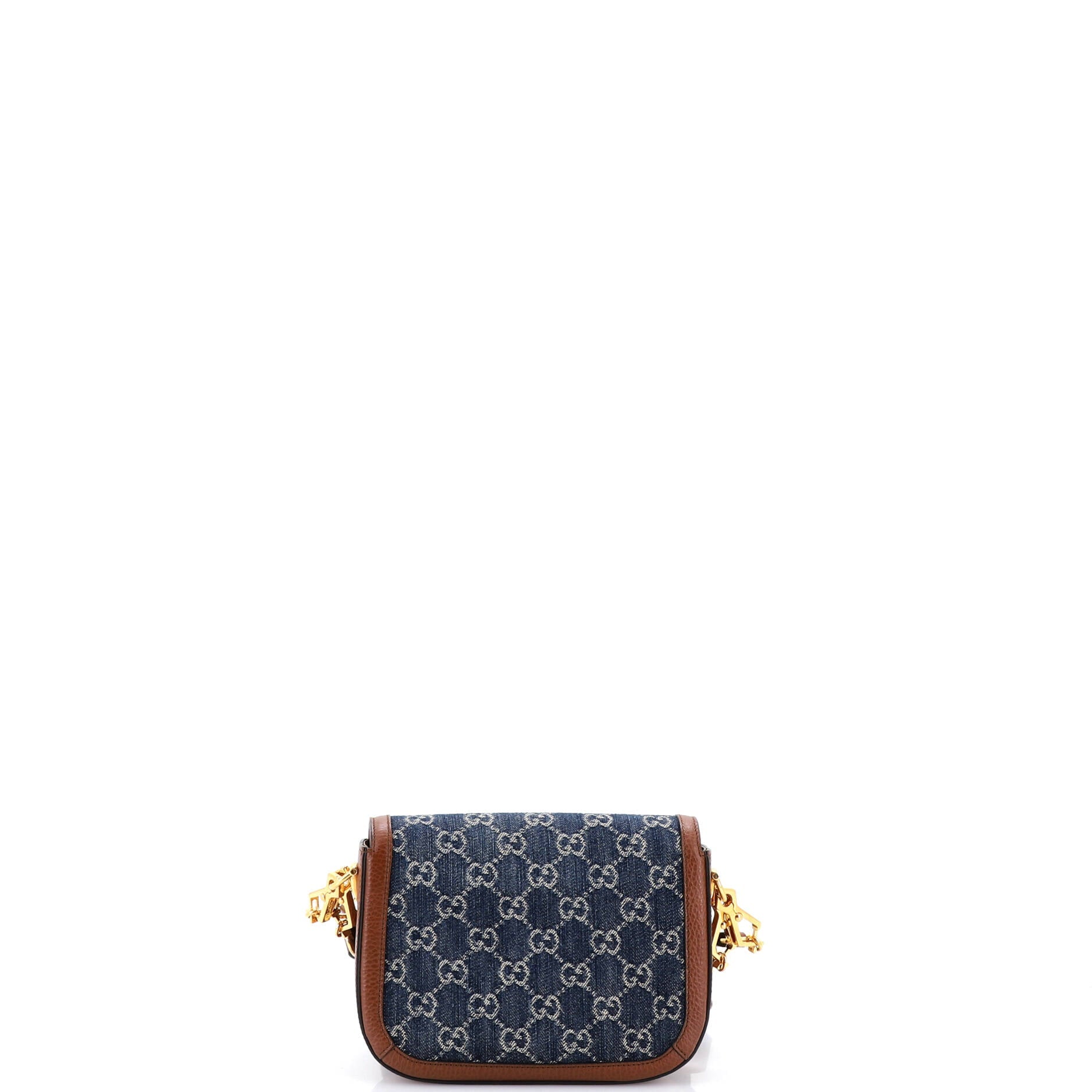 Horsebit 1955 Shoulder Bag GG Denim Mini