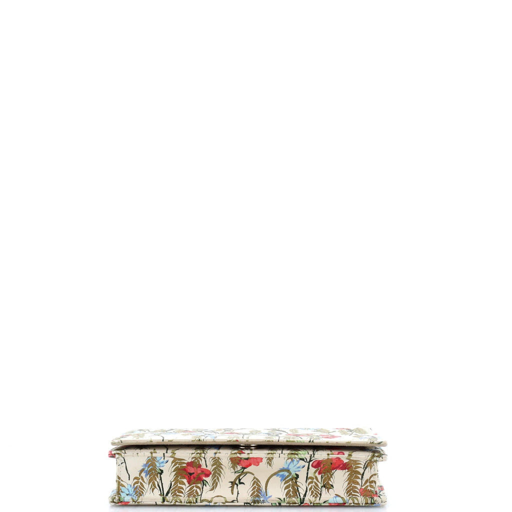 Lady Dior Wallet on Chain Pouch Printed Leather