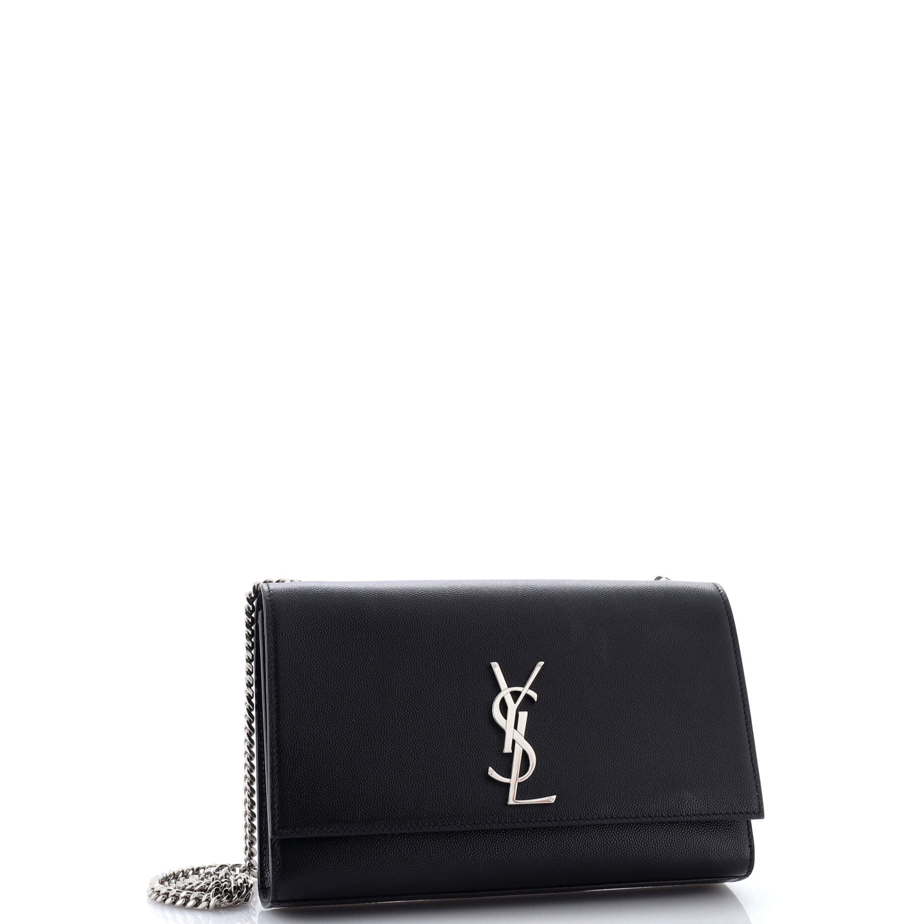 Classic Monogram Crossbody Bag Grainy Leather Medium