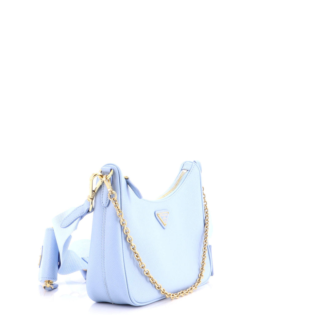 Re-Edition 2005 Shoulder Bag Saffiano Leather Small