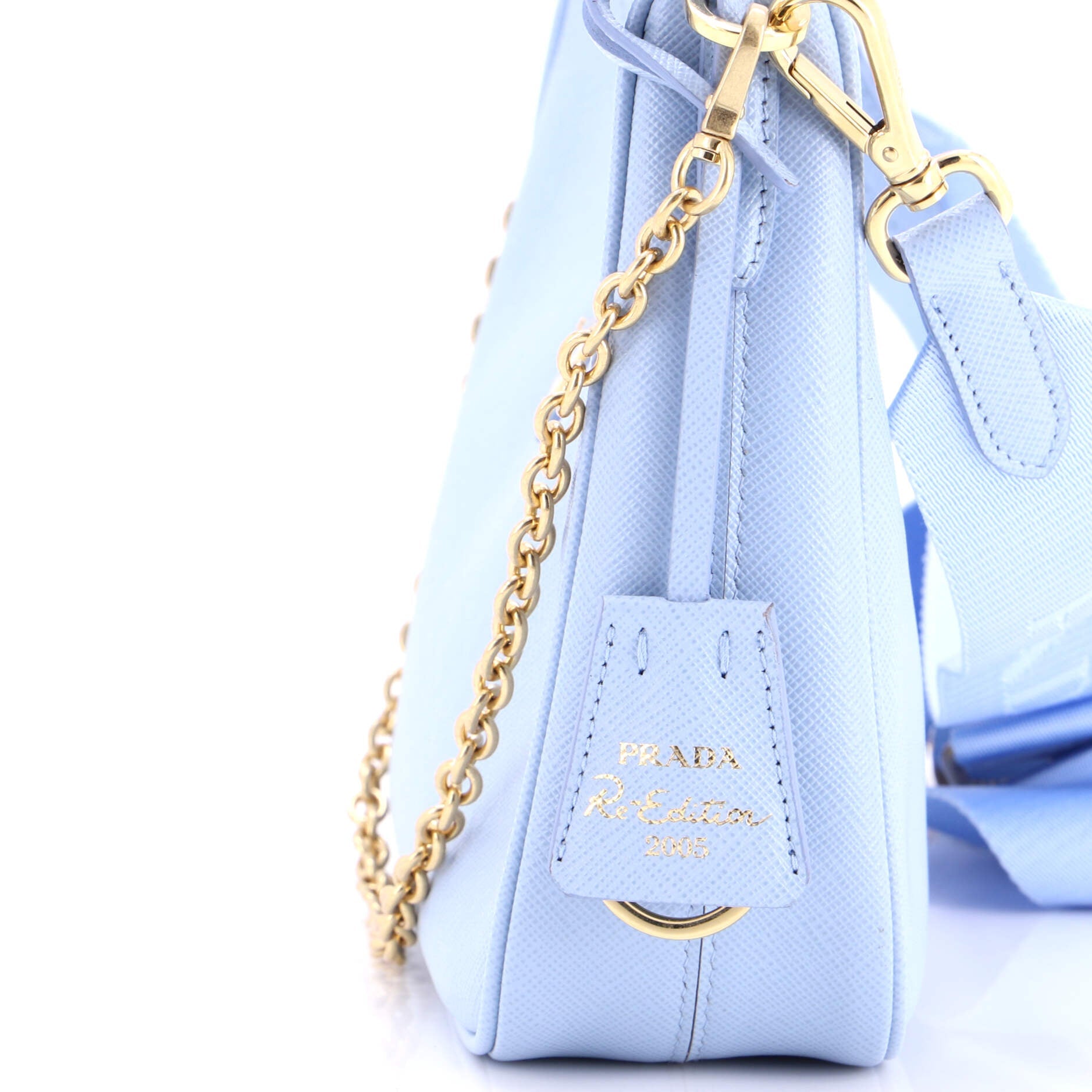 Re-Edition 2005 Shoulder Bag Saffiano Leather Small