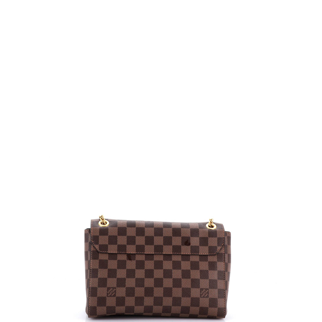 Vavin Handbag Damier with Leather PM