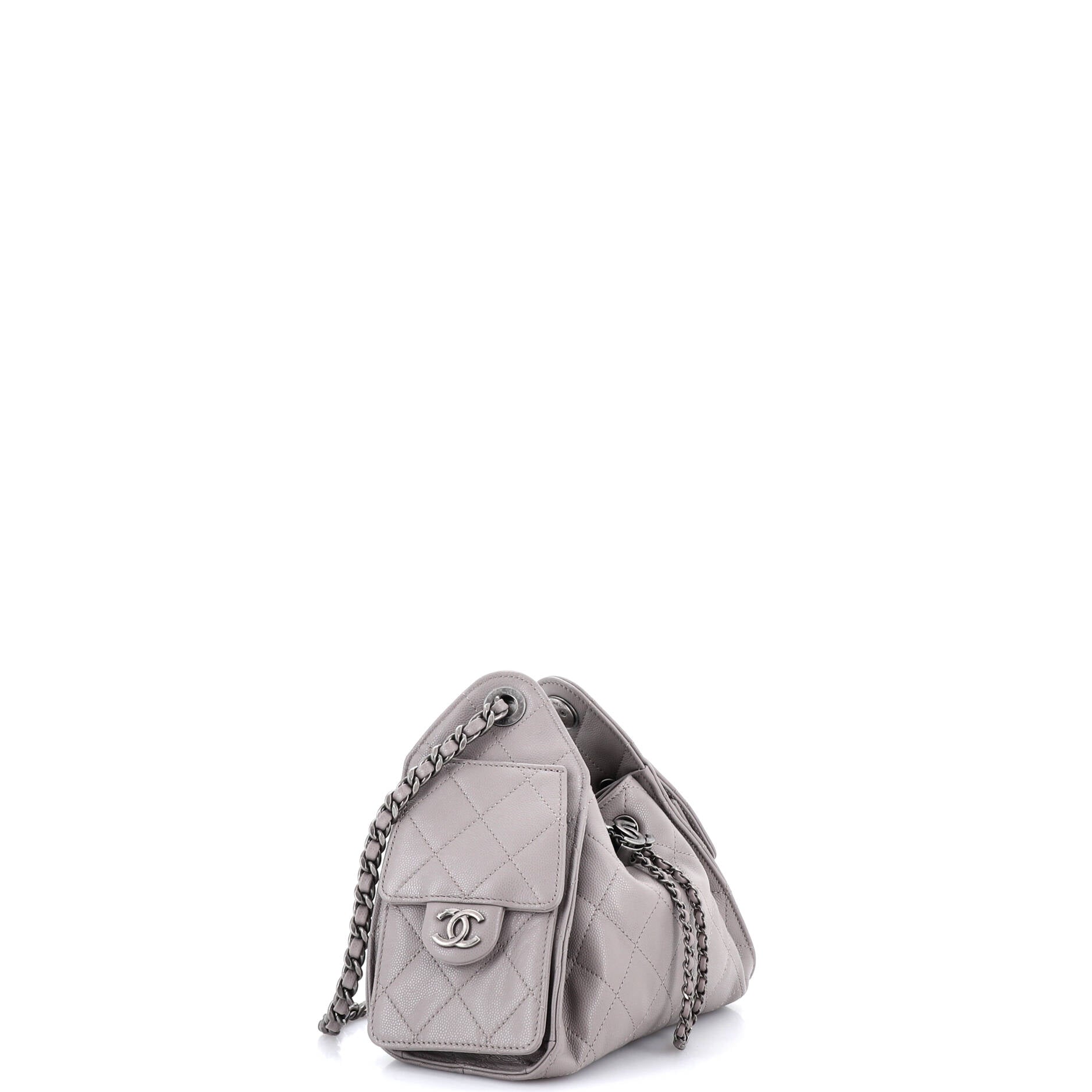 25 Hobo Bag Quilted Caviar Mini